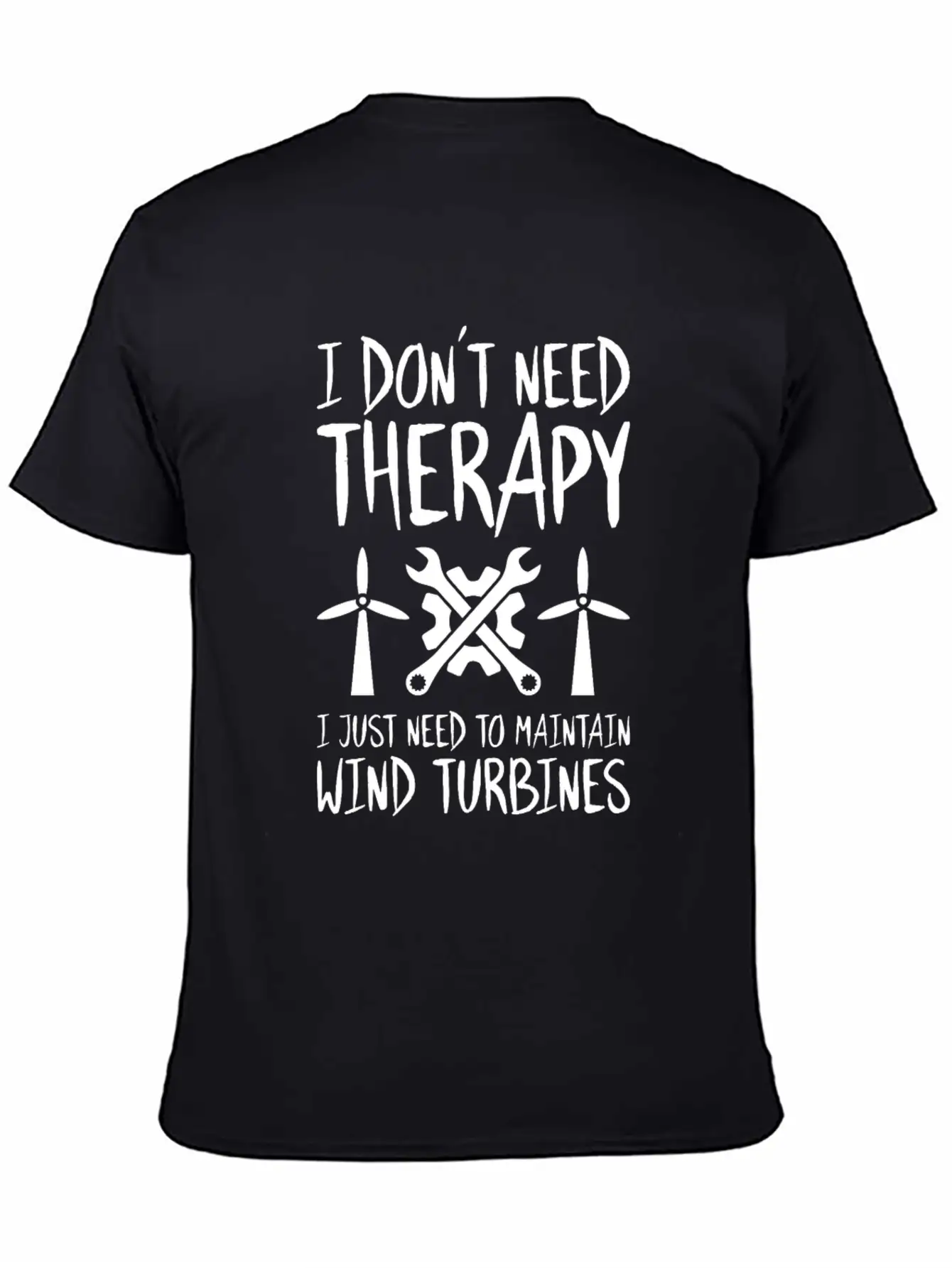 Wind Turbine Technician Wind Technician Wind Power Lightweight Cotton T-Shirt – Daily Comfort Graphic Shirt
