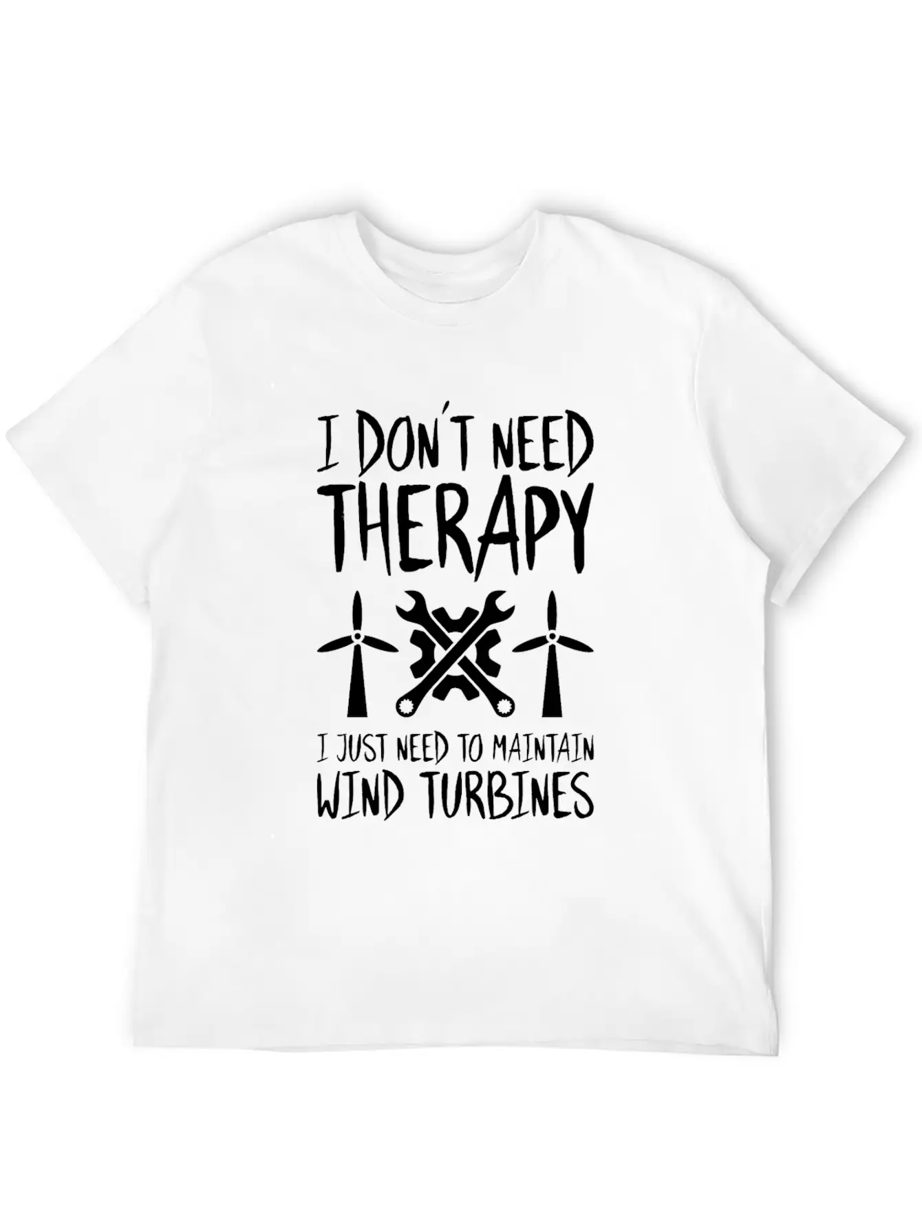 Wind Turbine Technician Wind Technician Wind Power Lightweight Cotton T-Shirt – Daily Comfort Graphic Shirt