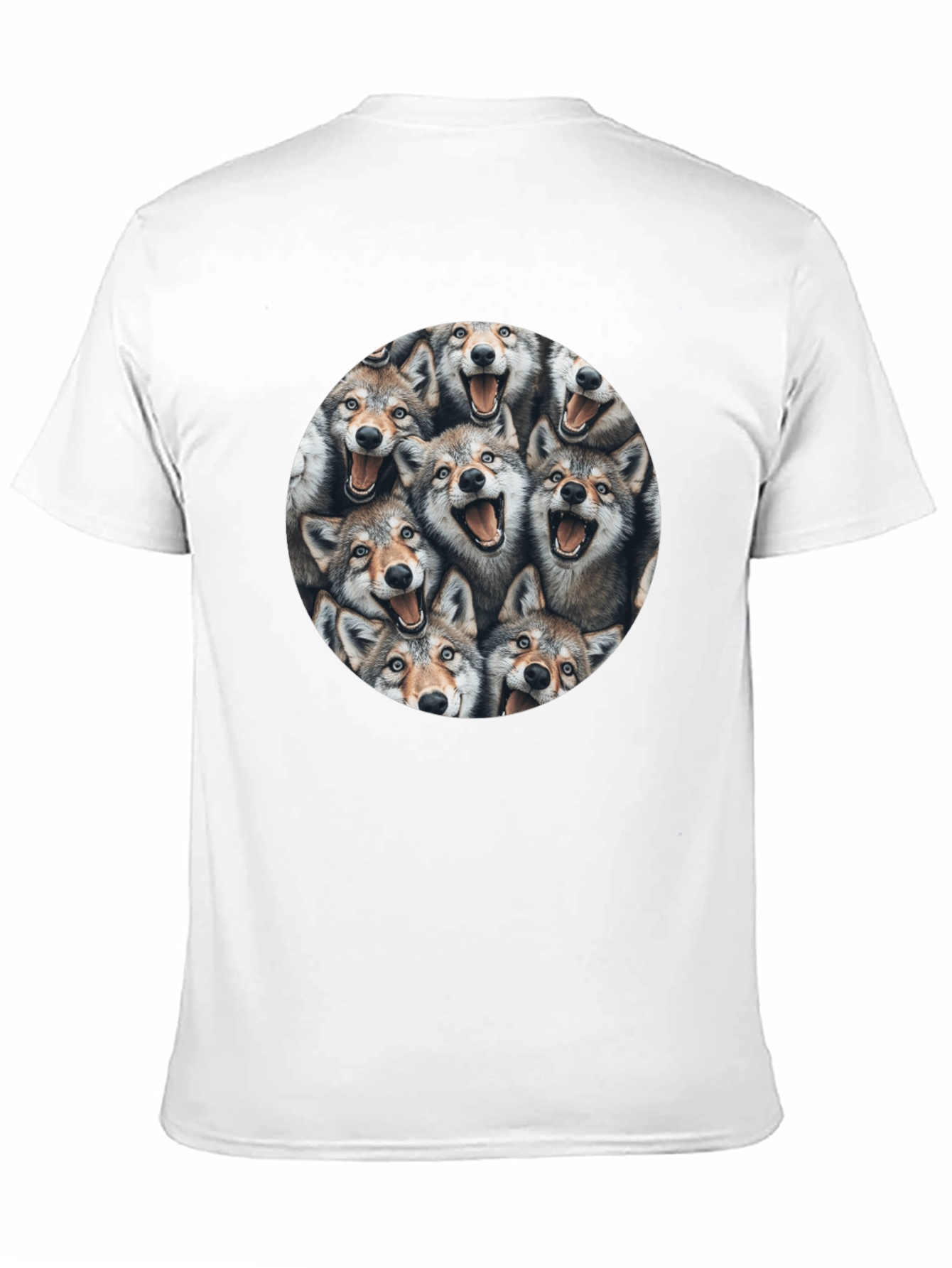 Wolf Pack T-Shirt - Fun Animal Print Tee