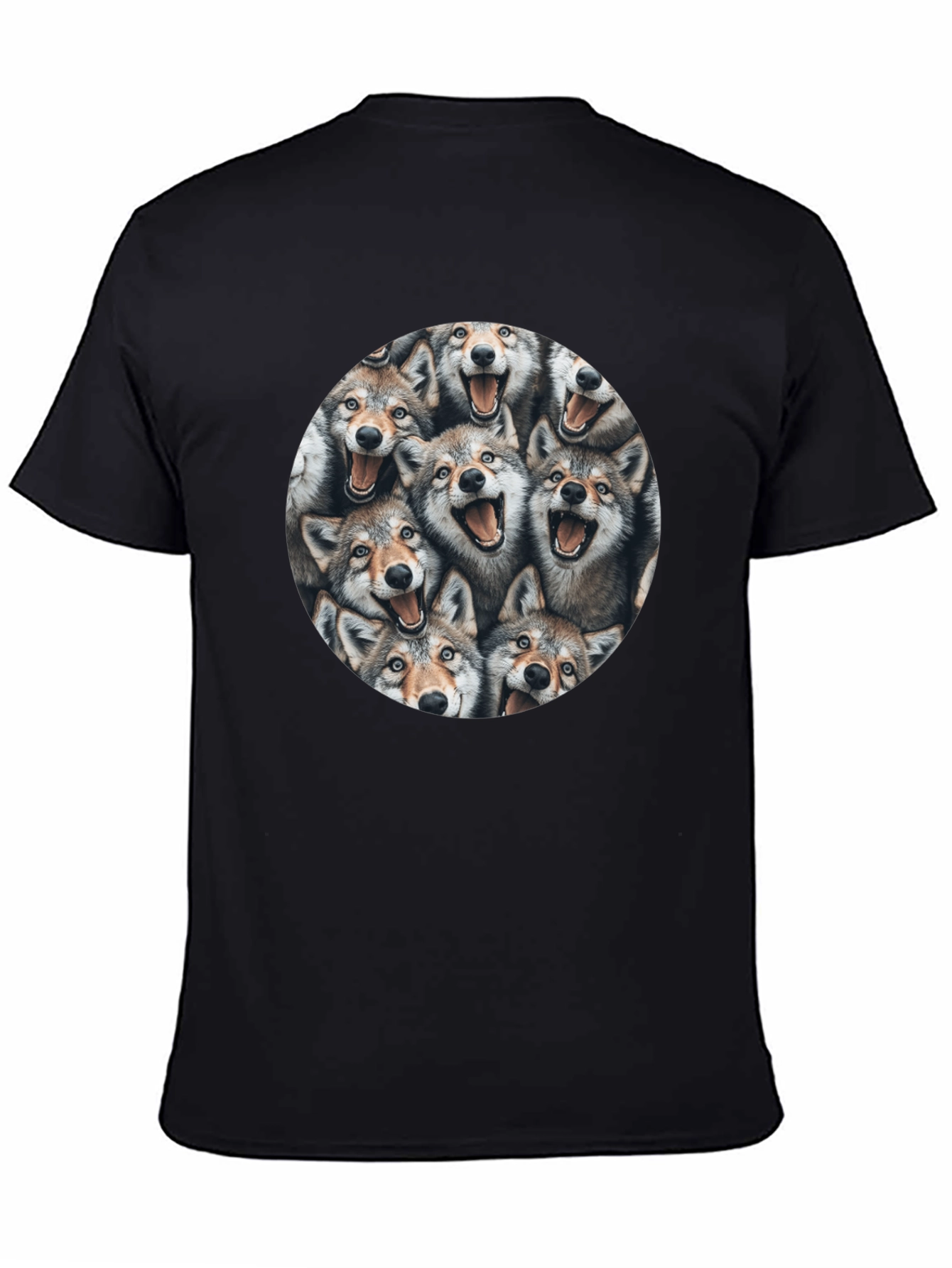Wolf Pack T-Shirt - Fun Animal Print Tee