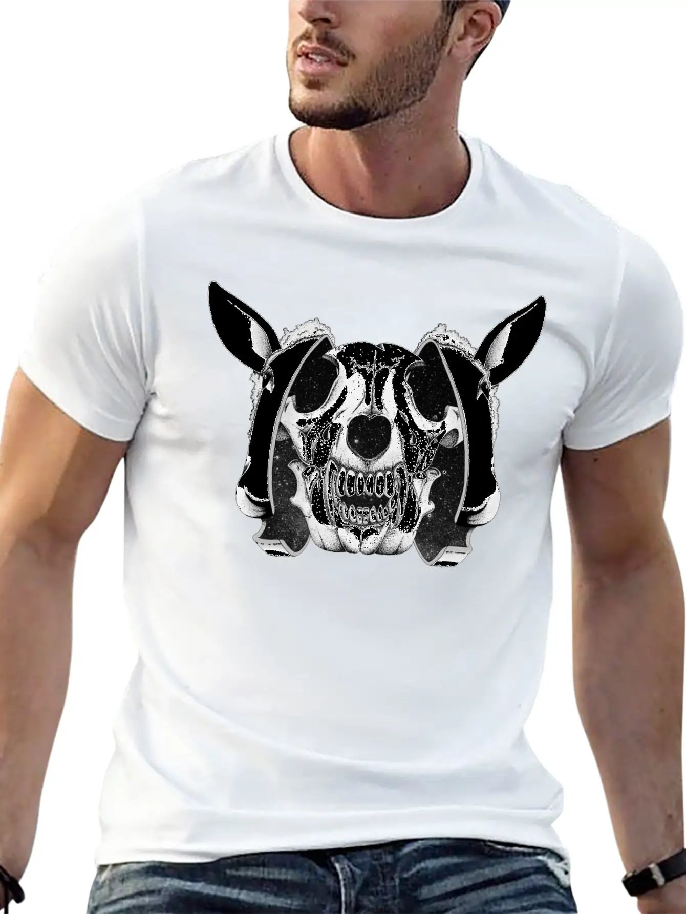 Wolf In Sheep's Clothing Lightweight Cotton T-Shirt – Daily Comfort Graphic Shirt