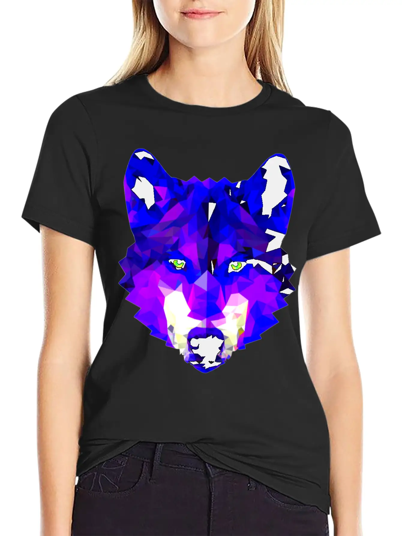 Wolf Lightweight Cotton T-Shirt – Daily Comfort Graphic Shirt
