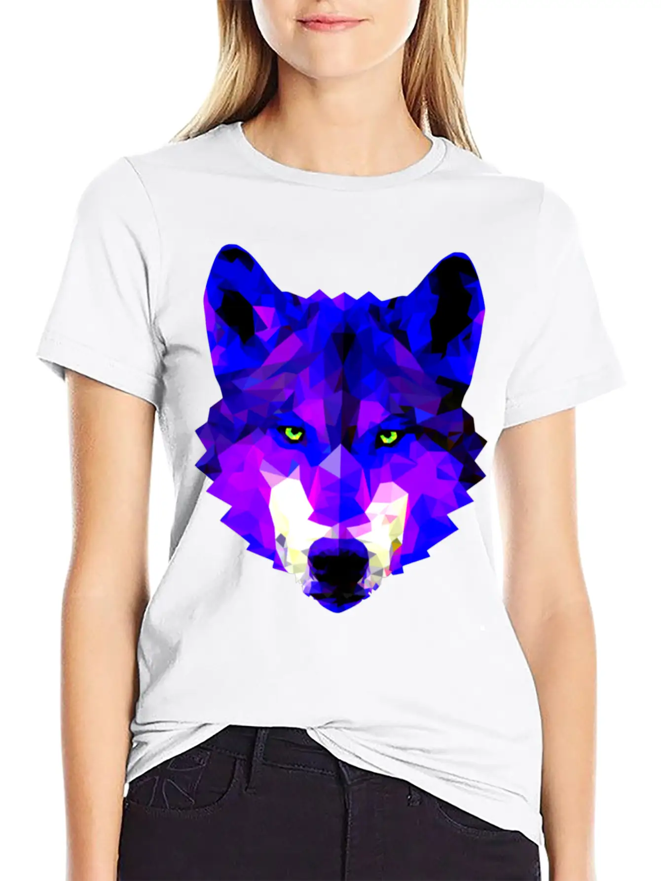 Wolf Lightweight Cotton T-Shirt – Daily Comfort Graphic Shirt