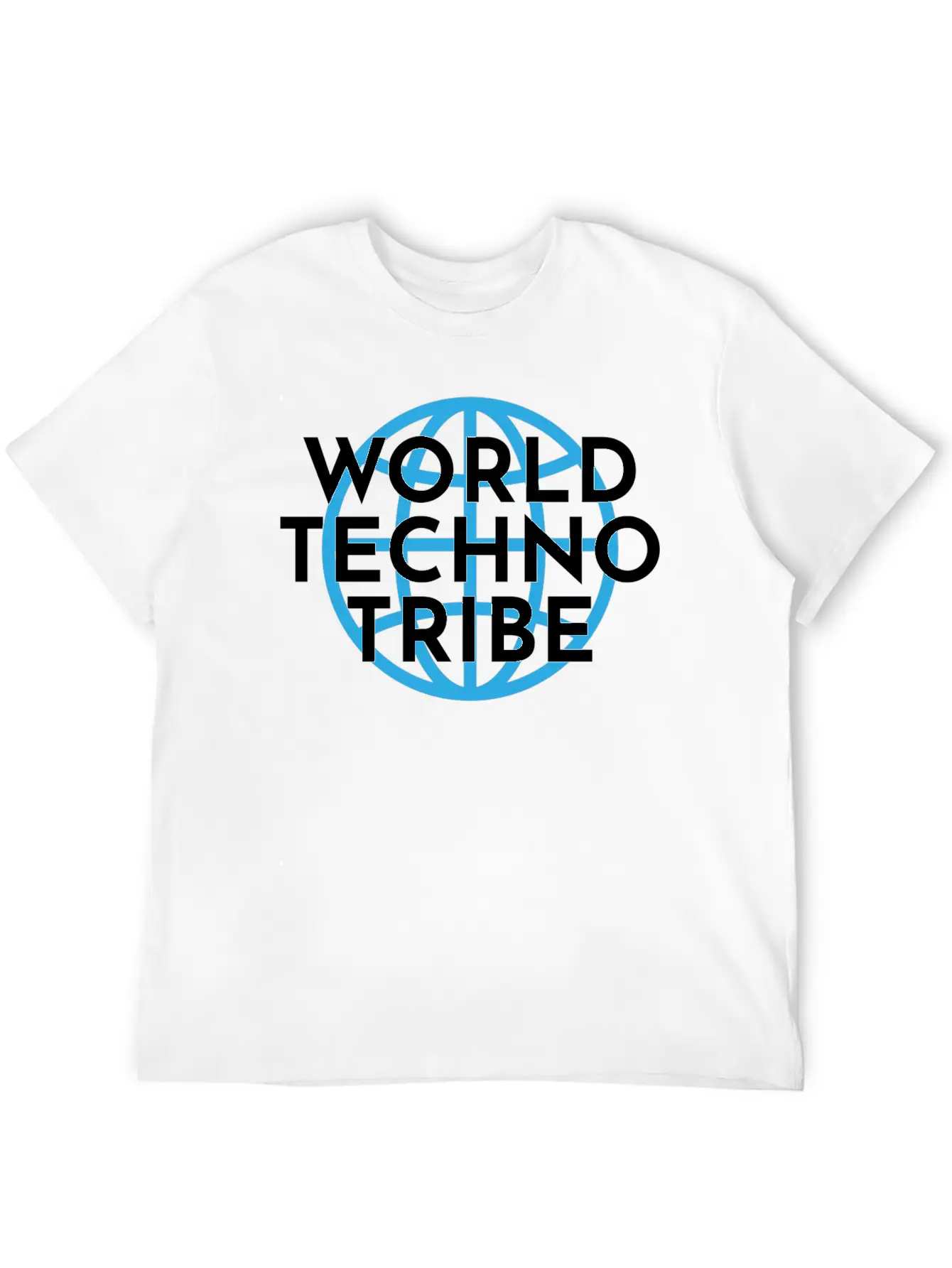 World Techno Tribe Gift Music Raving Concert Lightweight Cotton T-Shirt – Daily Comfort Graphic Shirt