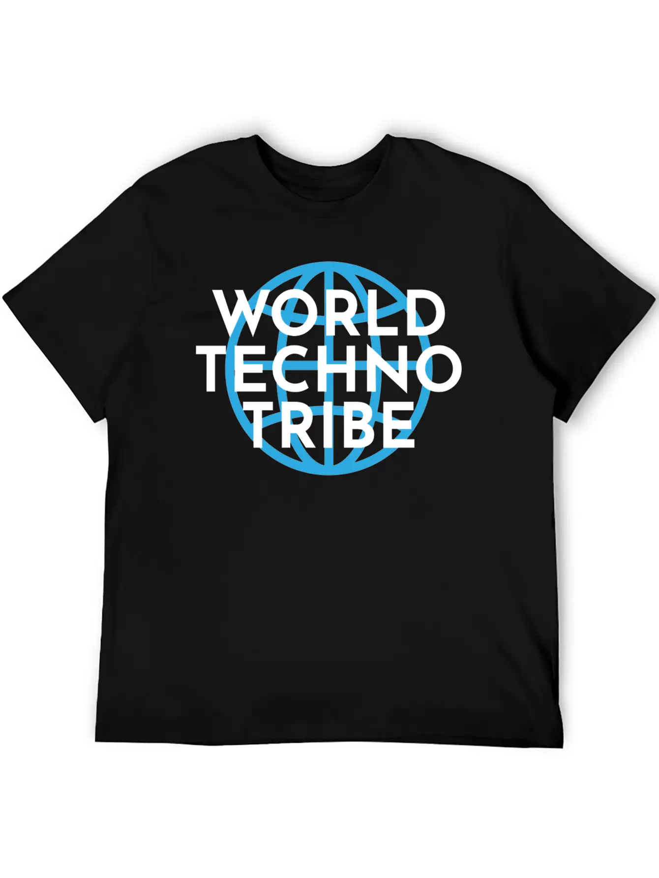 World Techno Tribe Gift Music Raving Concert Lightweight Cotton T-Shirt – Daily Comfort Graphic Shirt
