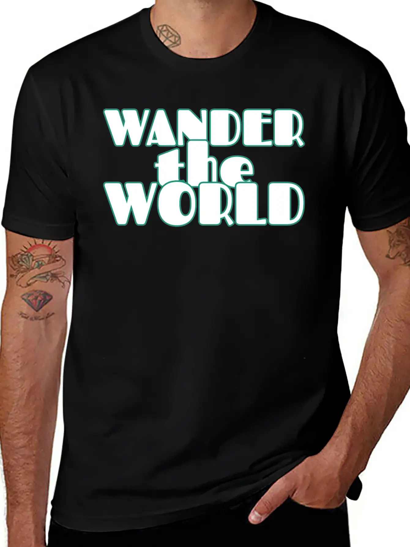 World Traveler. Travel. Traveling Lightweight Cotton T-Shirt – Daily Comfort Graphic Shirt
