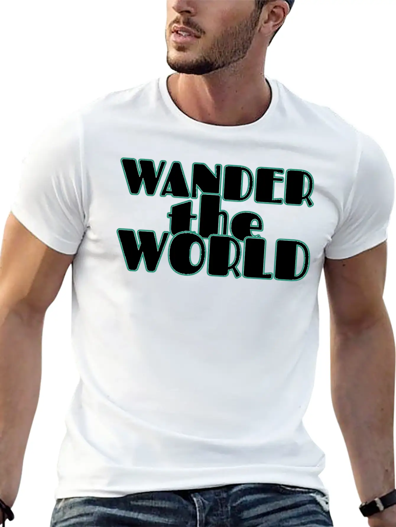 World Traveler. Travel. Traveling Lightweight Cotton T-Shirt – Daily Comfort Graphic Shirt