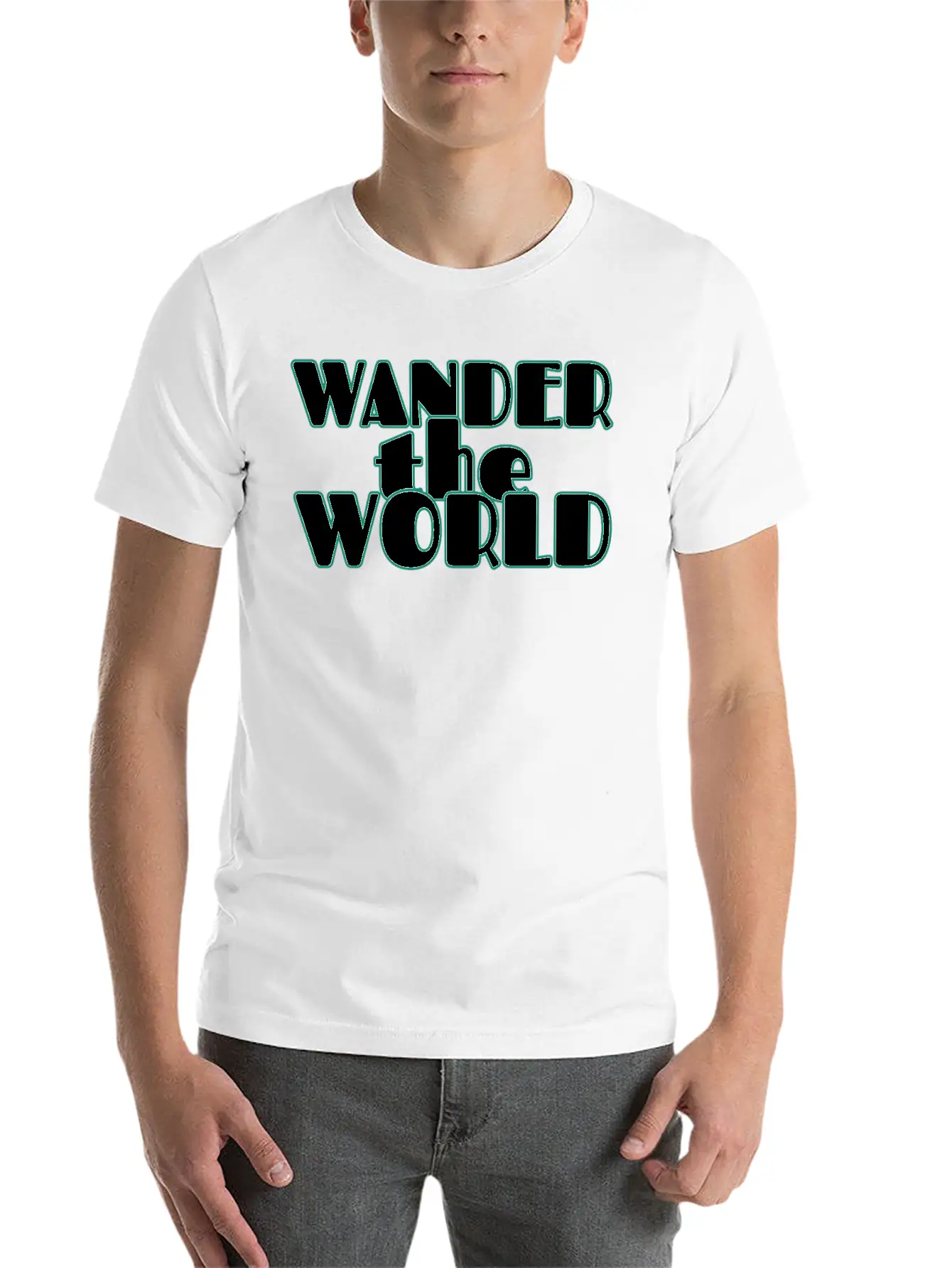World Traveler. Travel. Traveling Lightweight Cotton T-Shirt – Daily Comfort Graphic Shirt