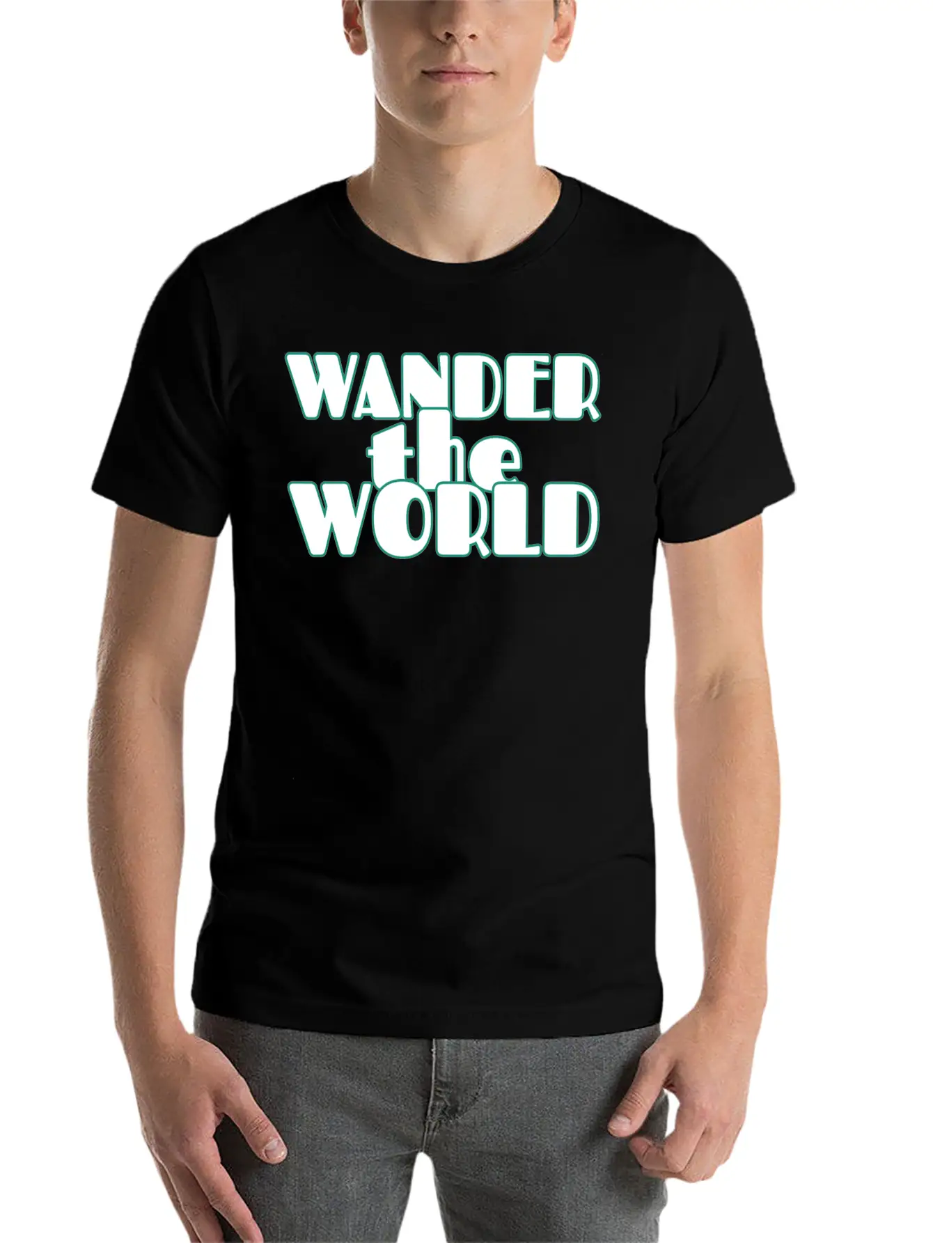 World Traveler. Travel. Traveling Lightweight Cotton T-Shirt – Daily Comfort Graphic Shirt