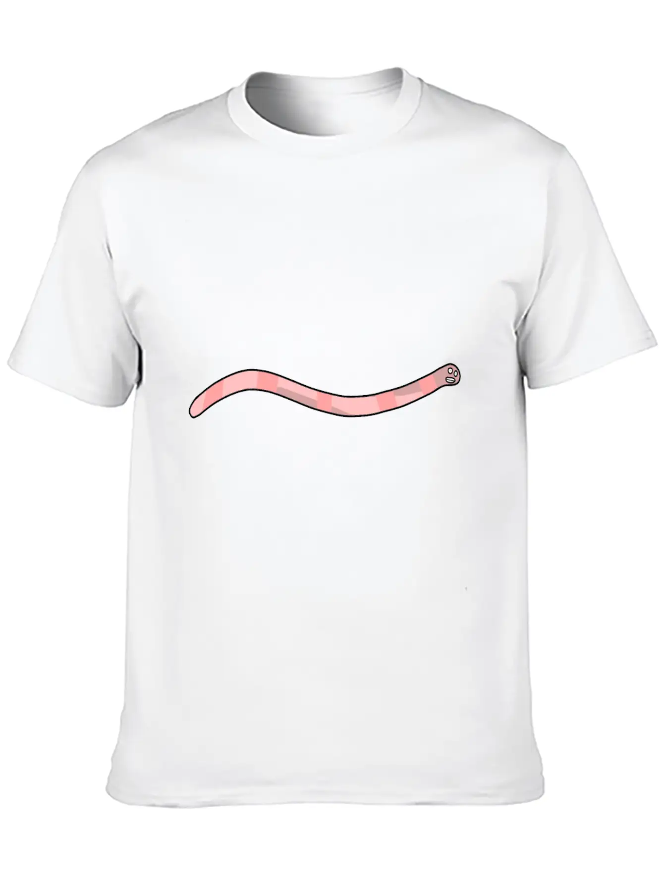 Worm Earth Garden Plant Animal Gift Lightweight Cotton T-Shirt – Daily Comfort Graphic Shirt