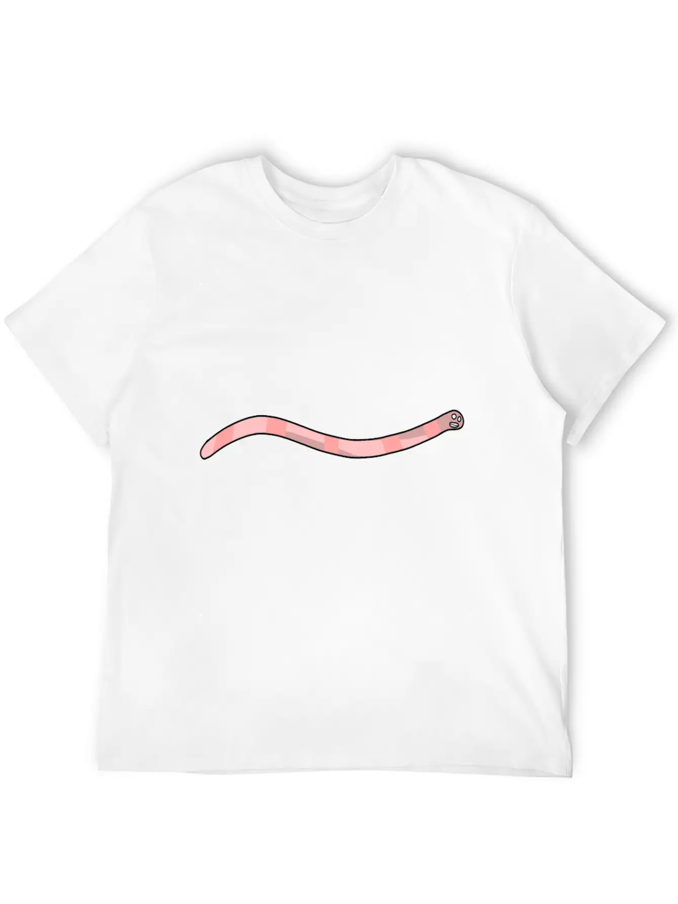 Worm Earth Garden Plant Animal Gift Lightweight Cotton T-Shirt – Daily Comfort Graphic Shirt