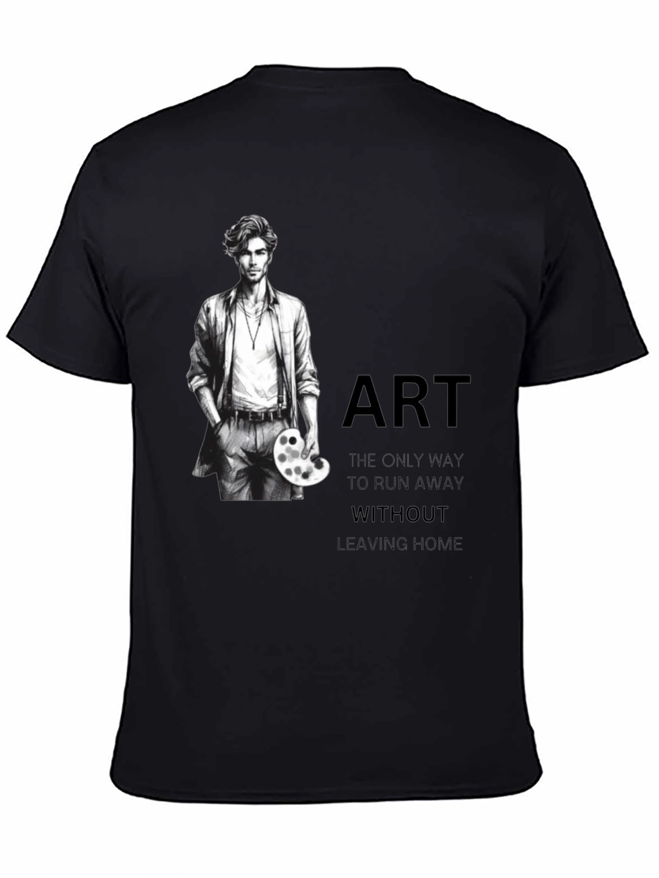 Artist Graphic T-Shirt - Creative Expression