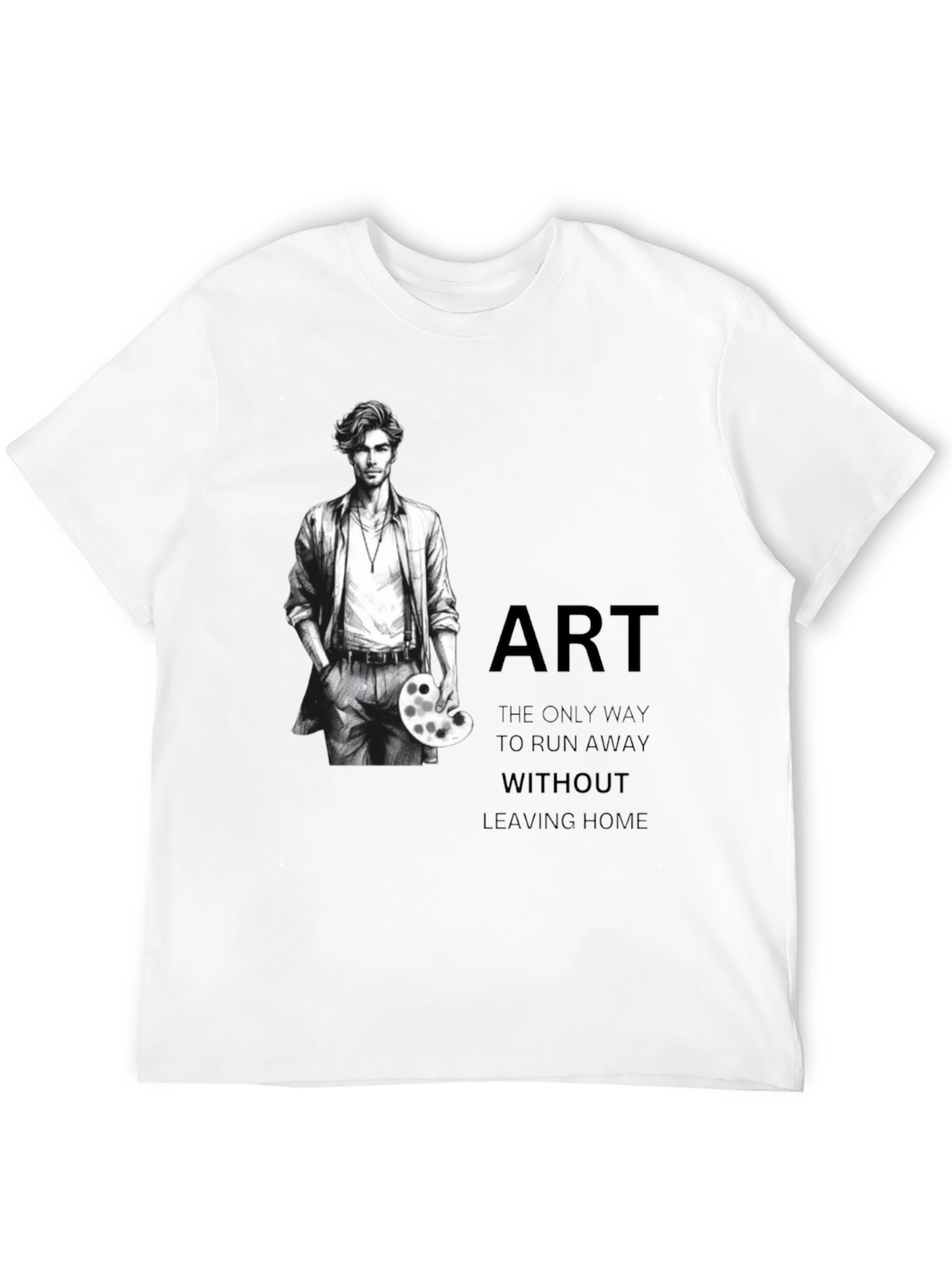 Artist Graphic T-Shirt - Creative Expression