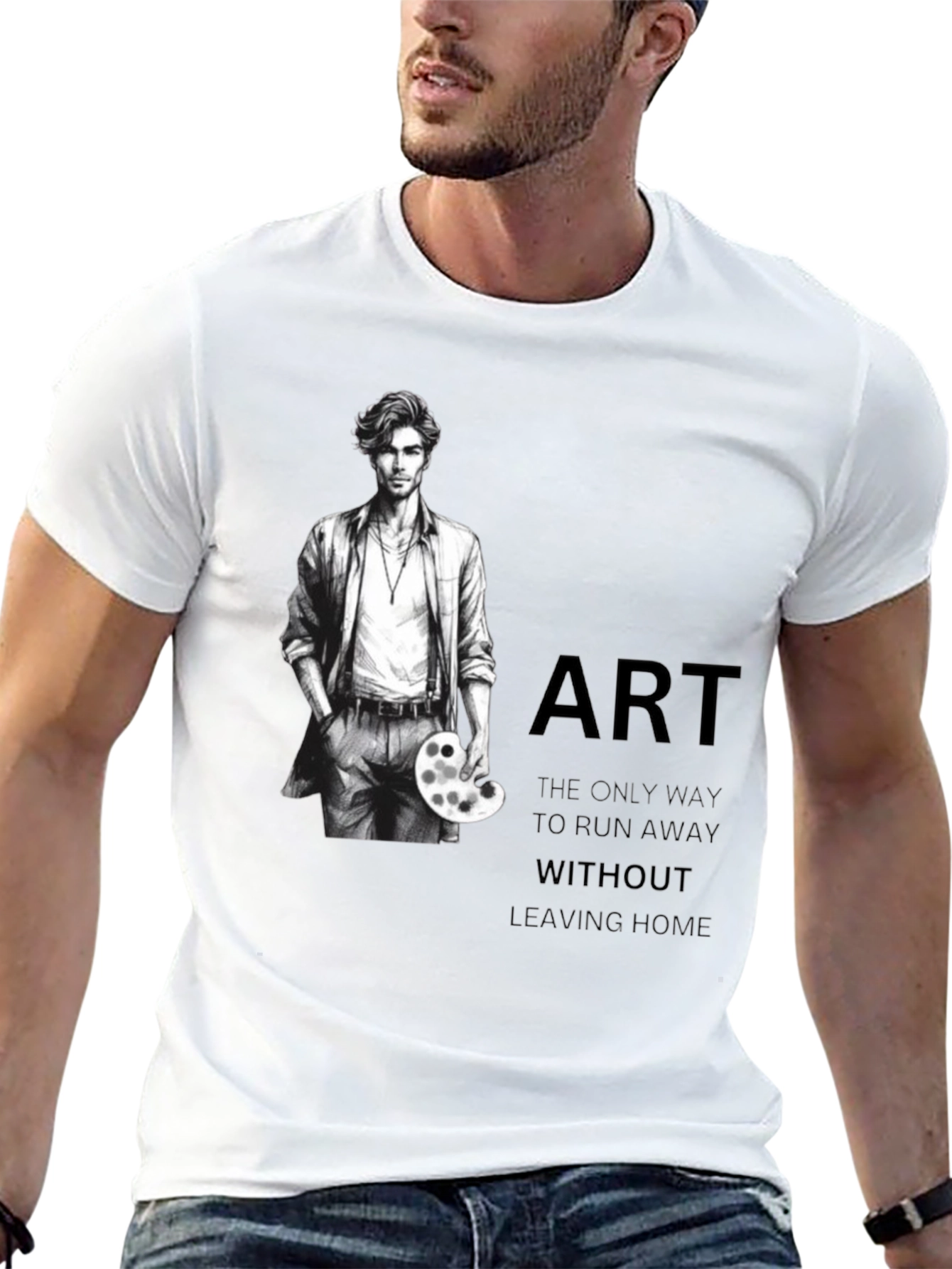 Artist Graphic T-Shirt - Creative Expression