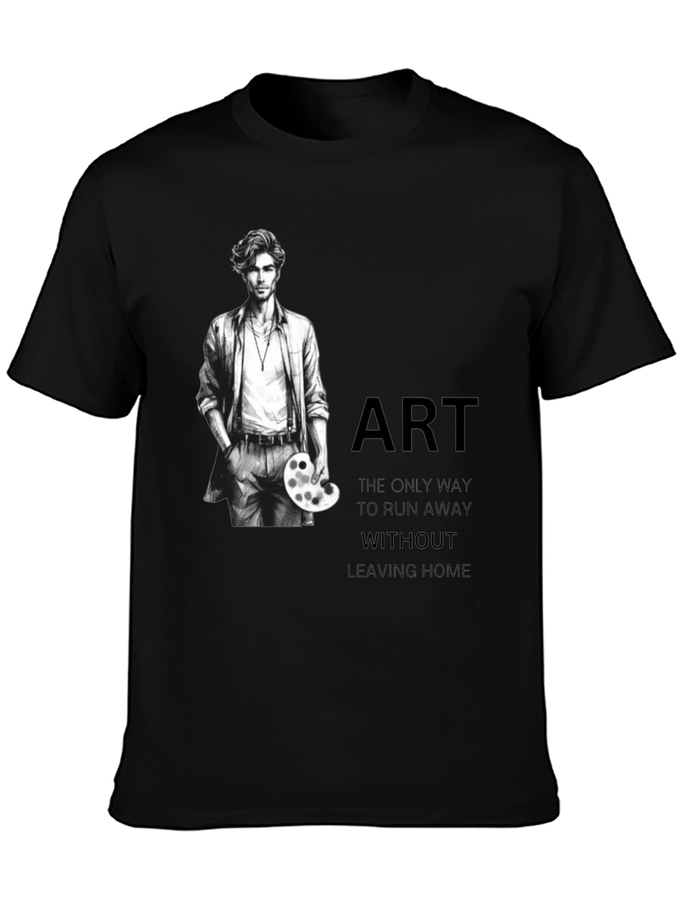 Artist Graphic T-Shirt - Creative Expression
