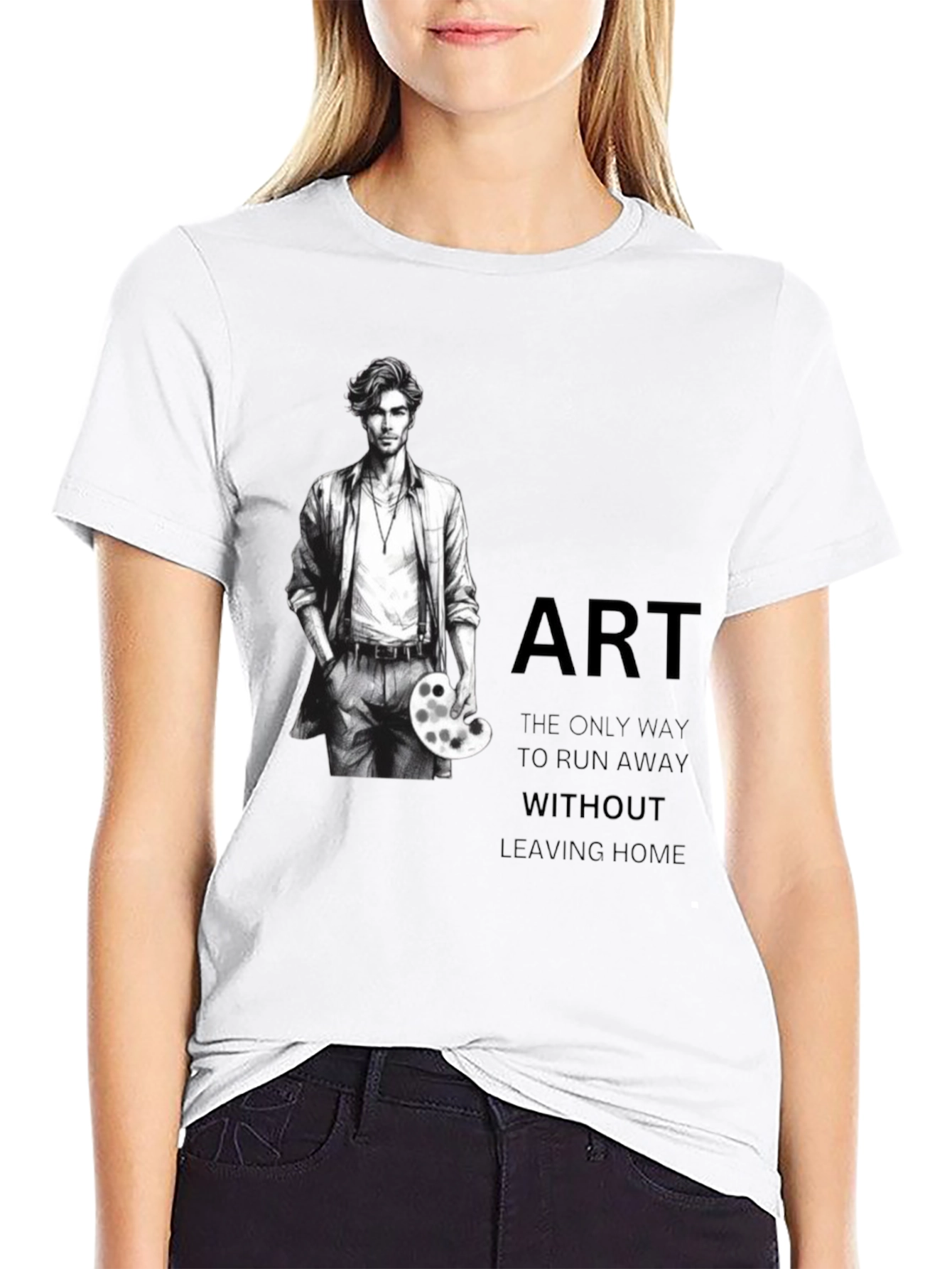 Artist Graphic T-Shirt - Creative Expression