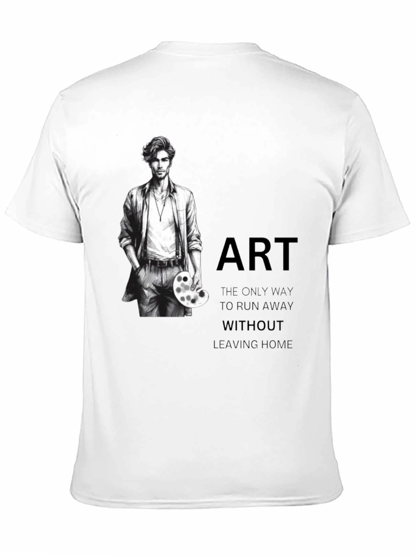 Artist Graphic T-Shirt - Creative Expression