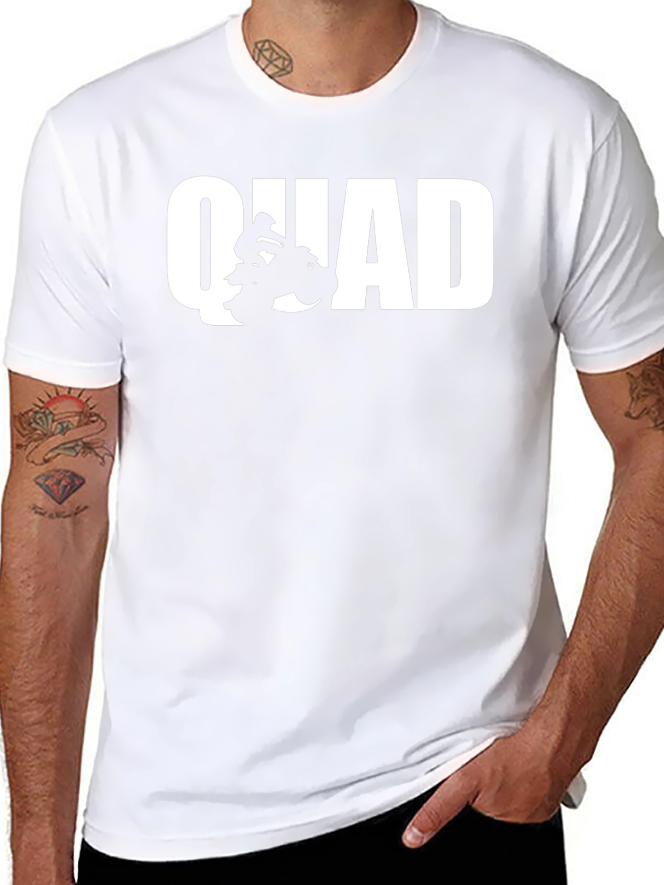 QUAD Off-Road T-Shirt - Black