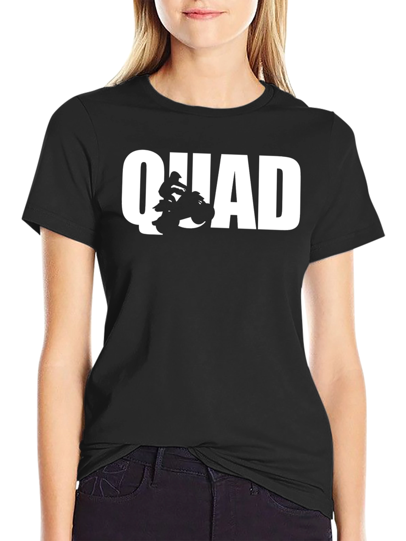 QUAD Off-Road T-Shirt - Black