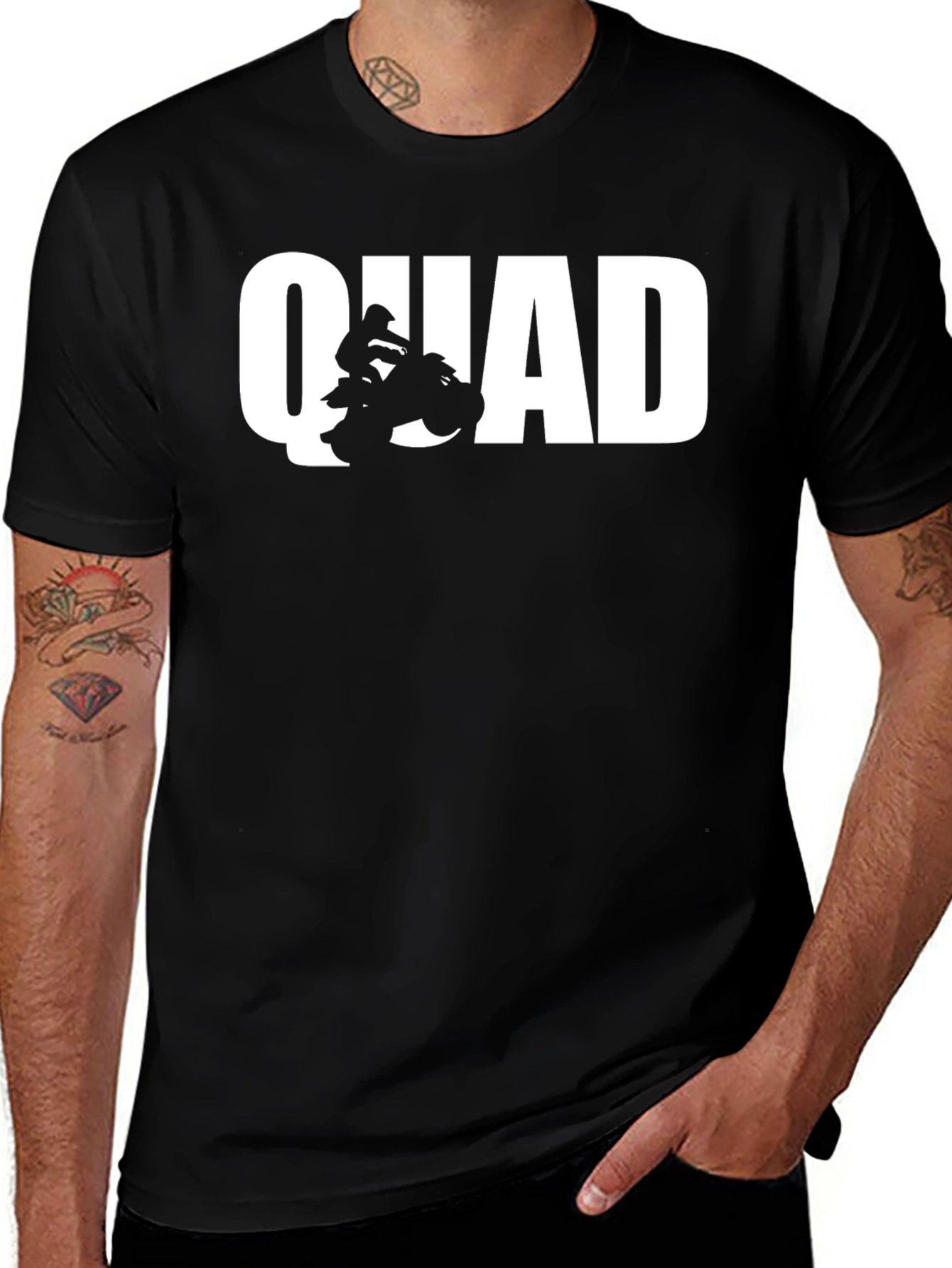 QUAD Off-Road T-Shirt - Black