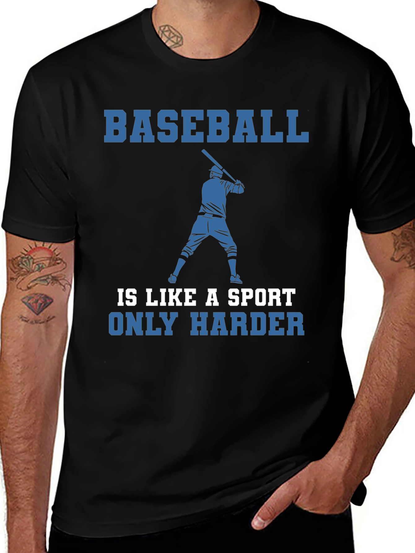 Baseball Is Like A Sport Only Harder T-Shirt