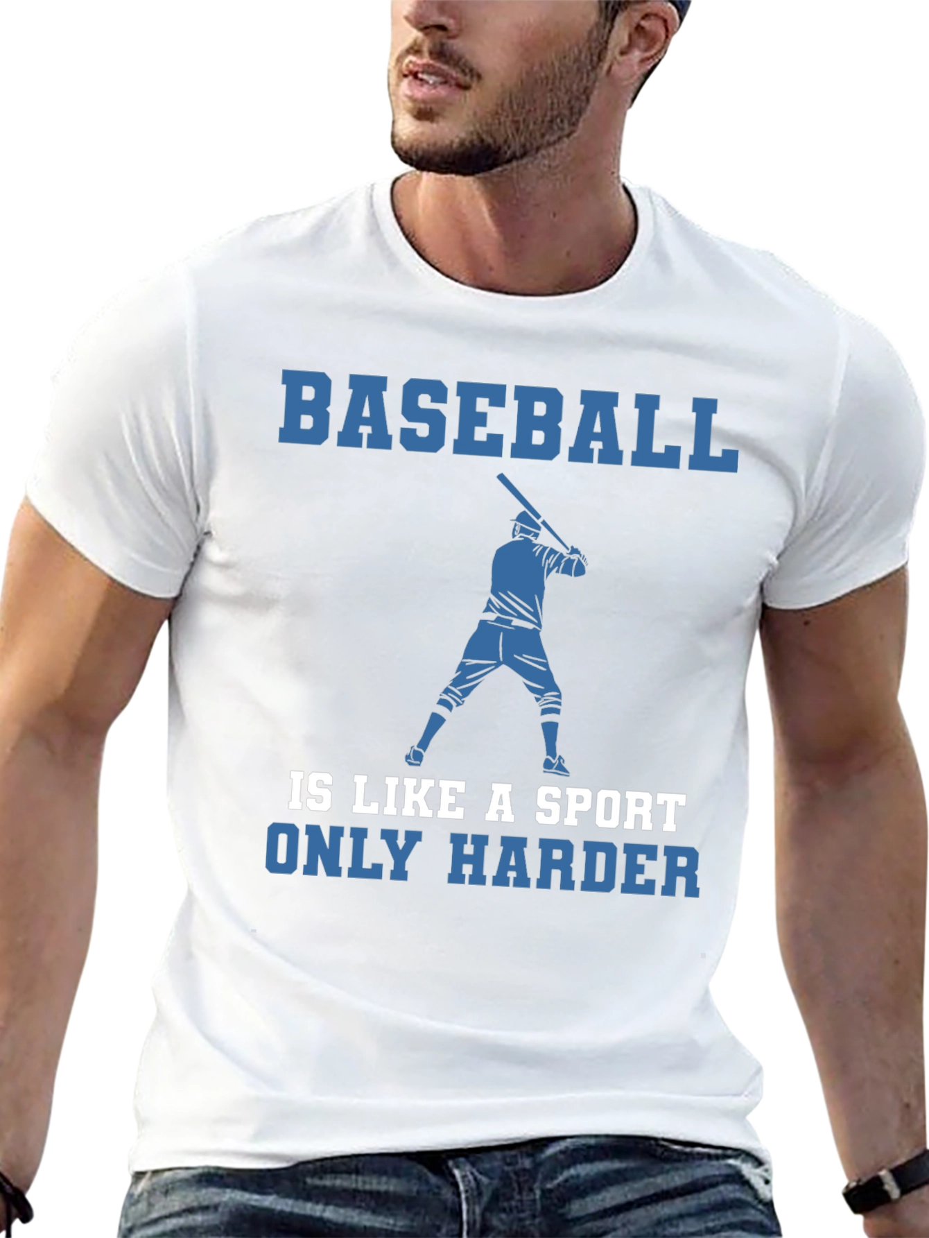 Baseball Is Like A Sport Only Harder T-Shirt