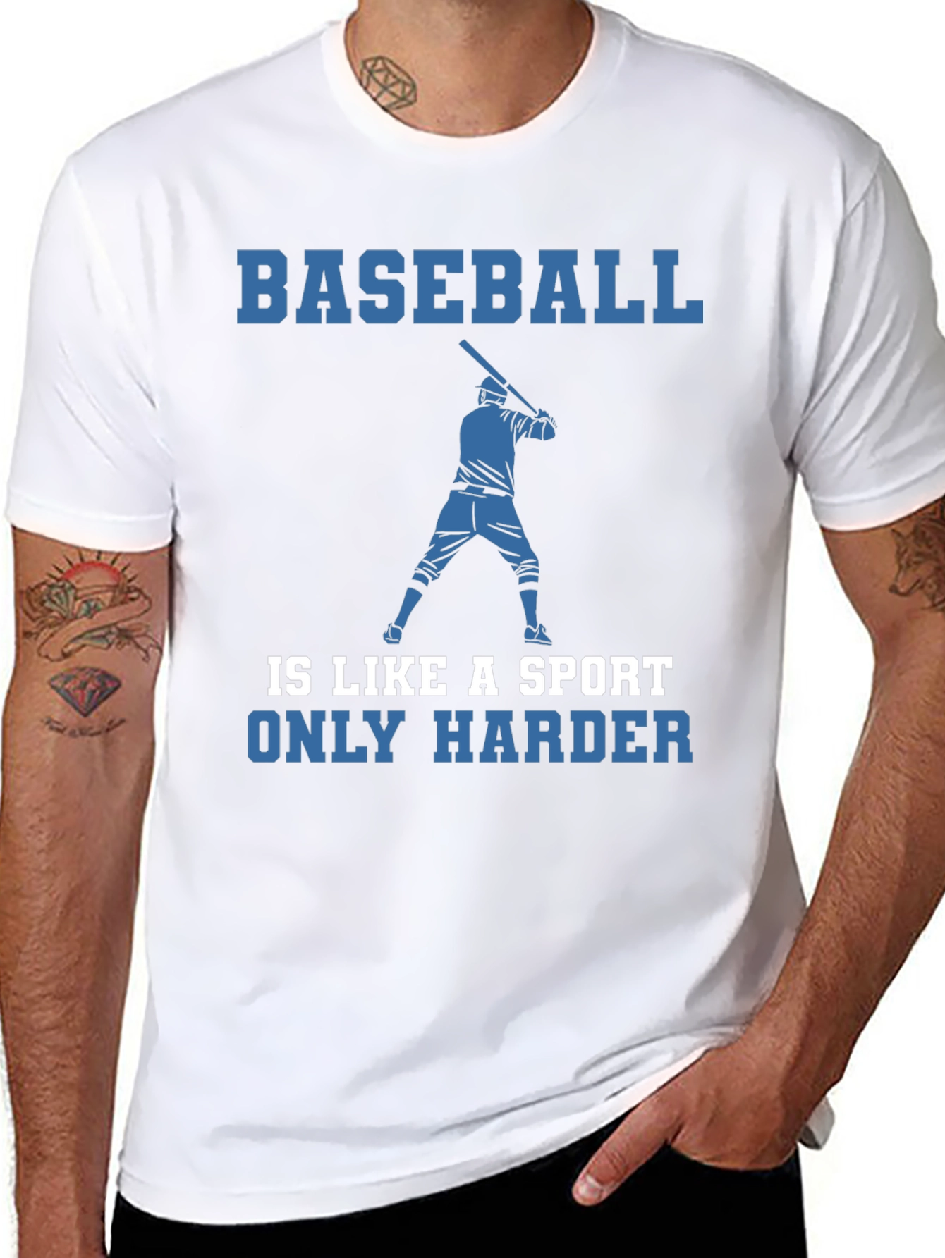 Baseball Is Like A Sport Only Harder T-Shirt