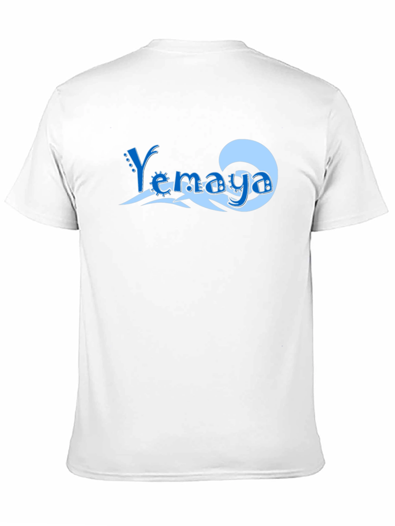 Yemaya Wave Black Tee - Ocean Lovers Gift
