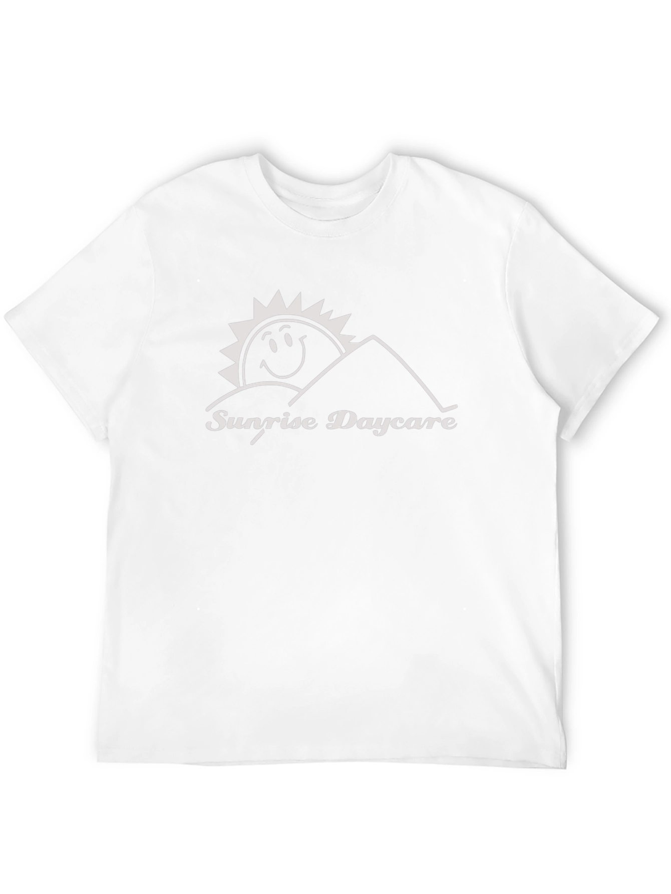 Sunrise Daycare T-Shirt - Black Crew Neck