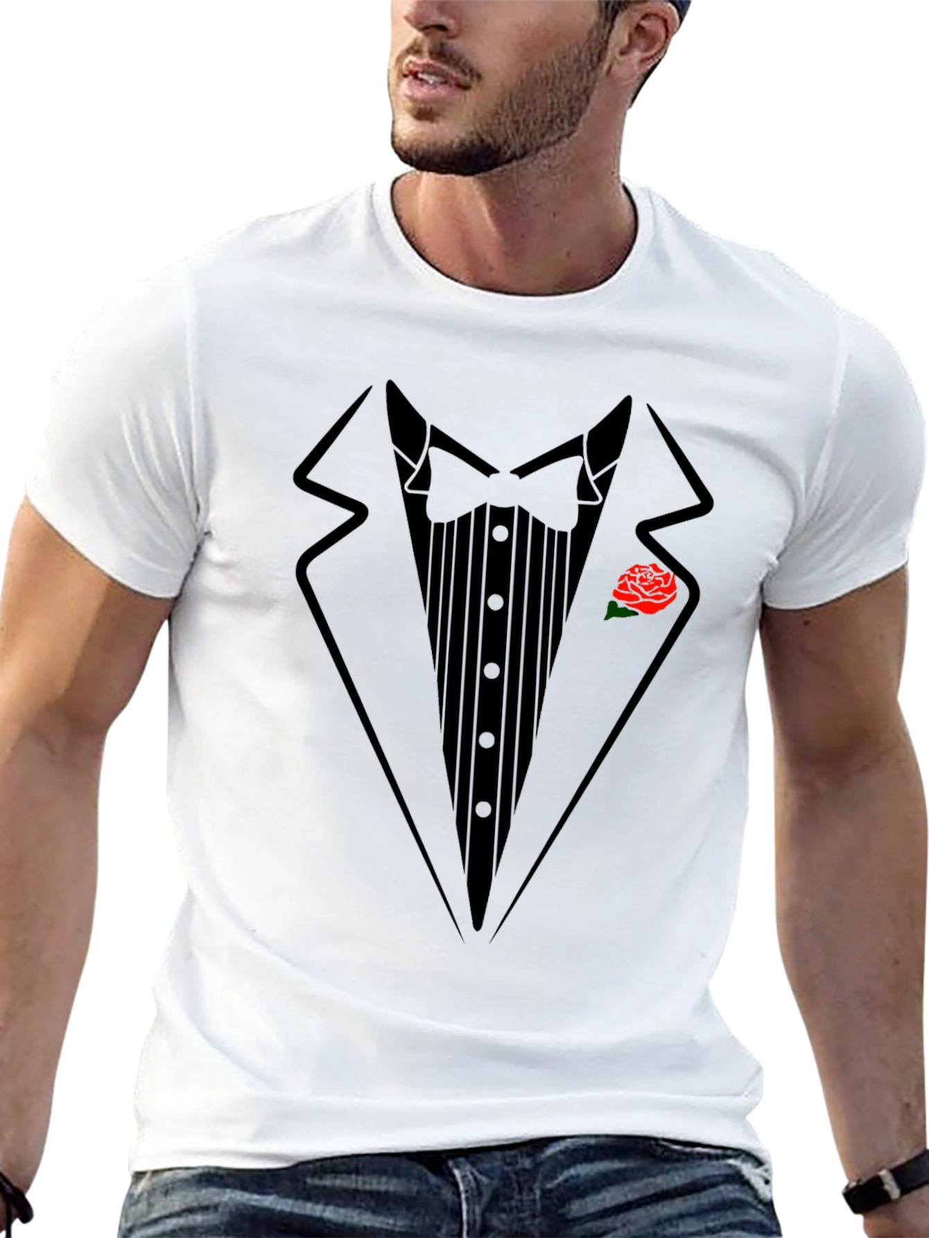 Tuxedo Graphic T-Shirt - Formal Fun!