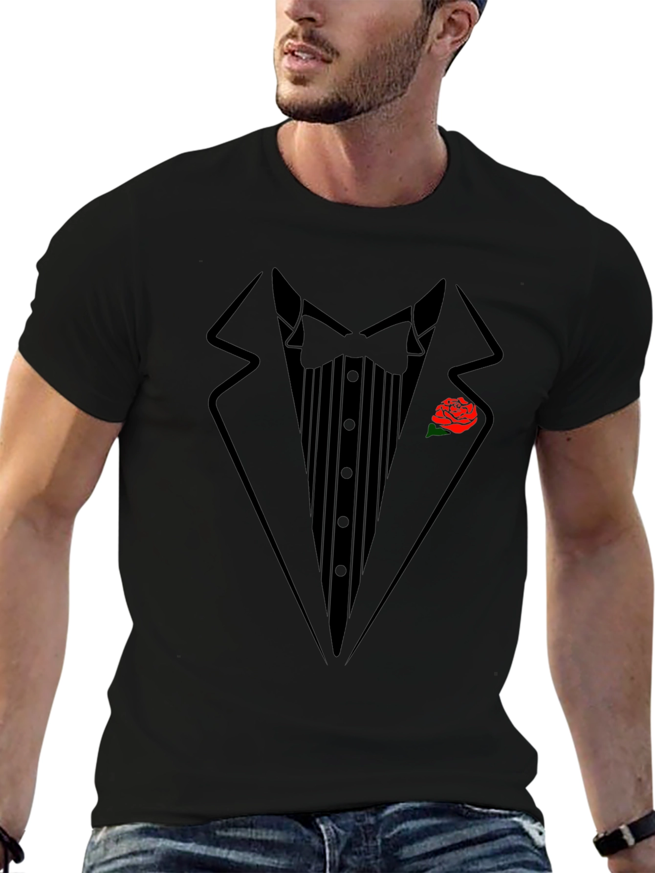 Tuxedo Graphic T-Shirt - Formal Fun!