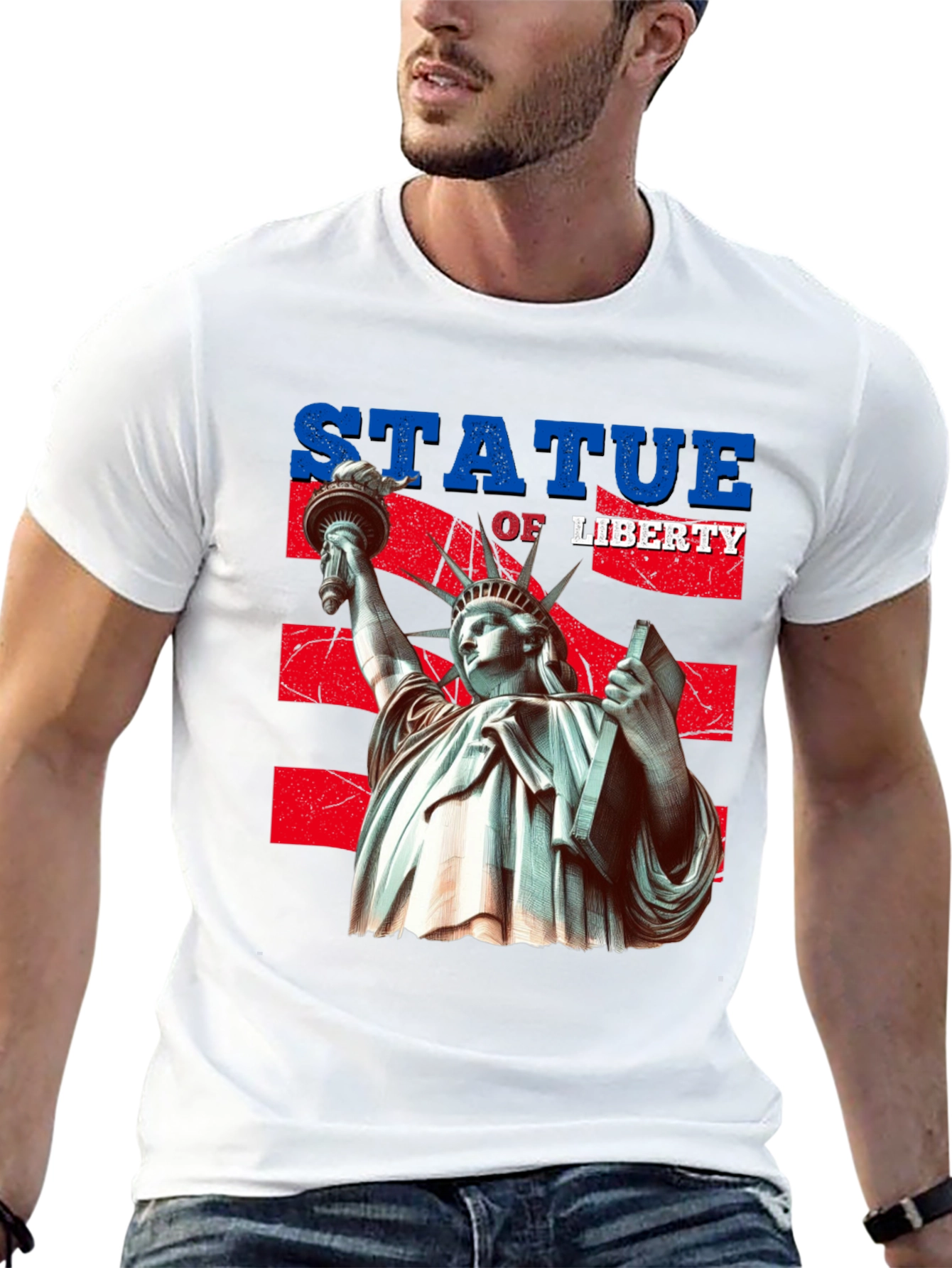 Statue of Liberty Patriotic T-Shirt