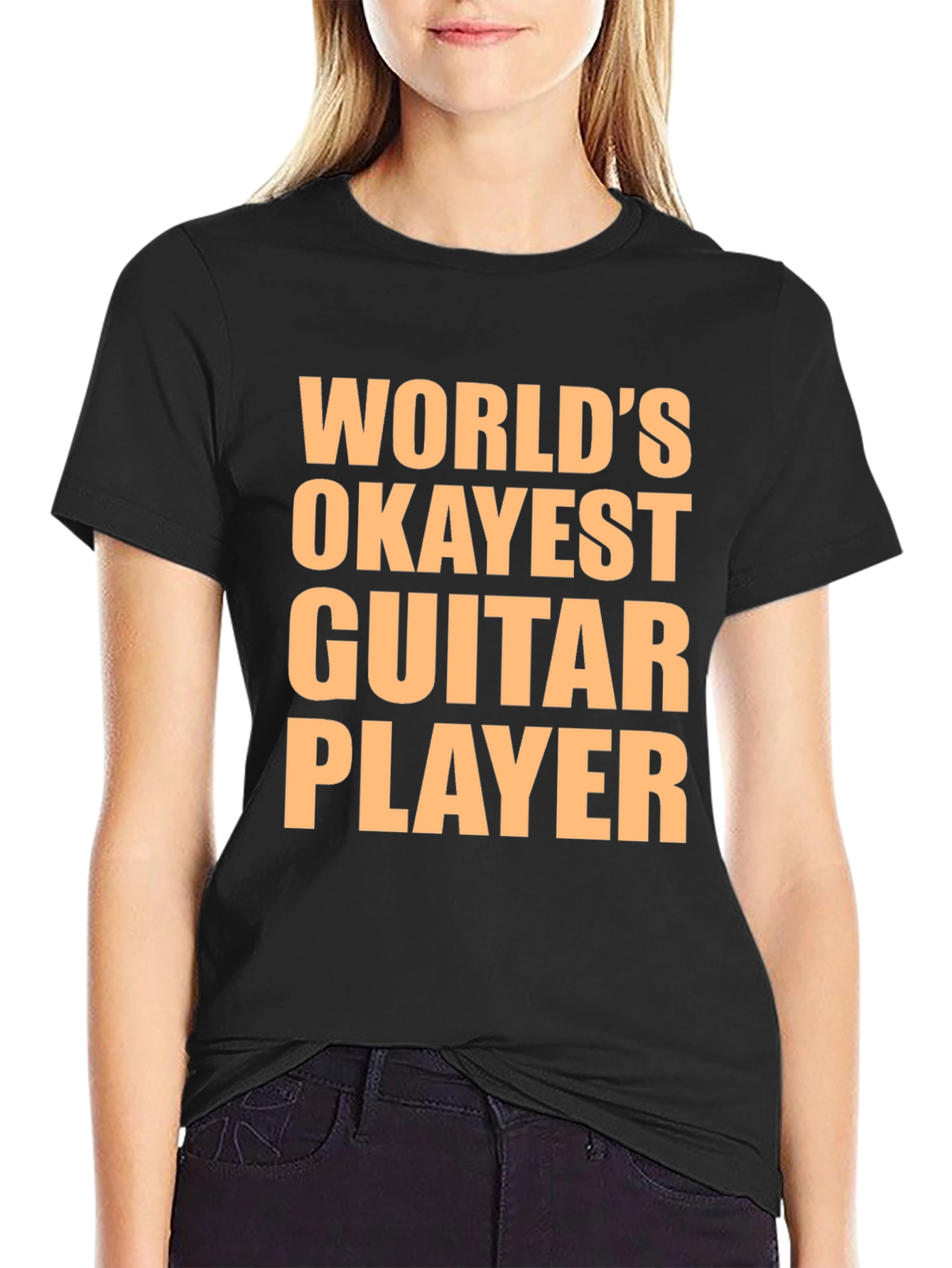 Worlds Okayest Guitar Player Graphic Tee