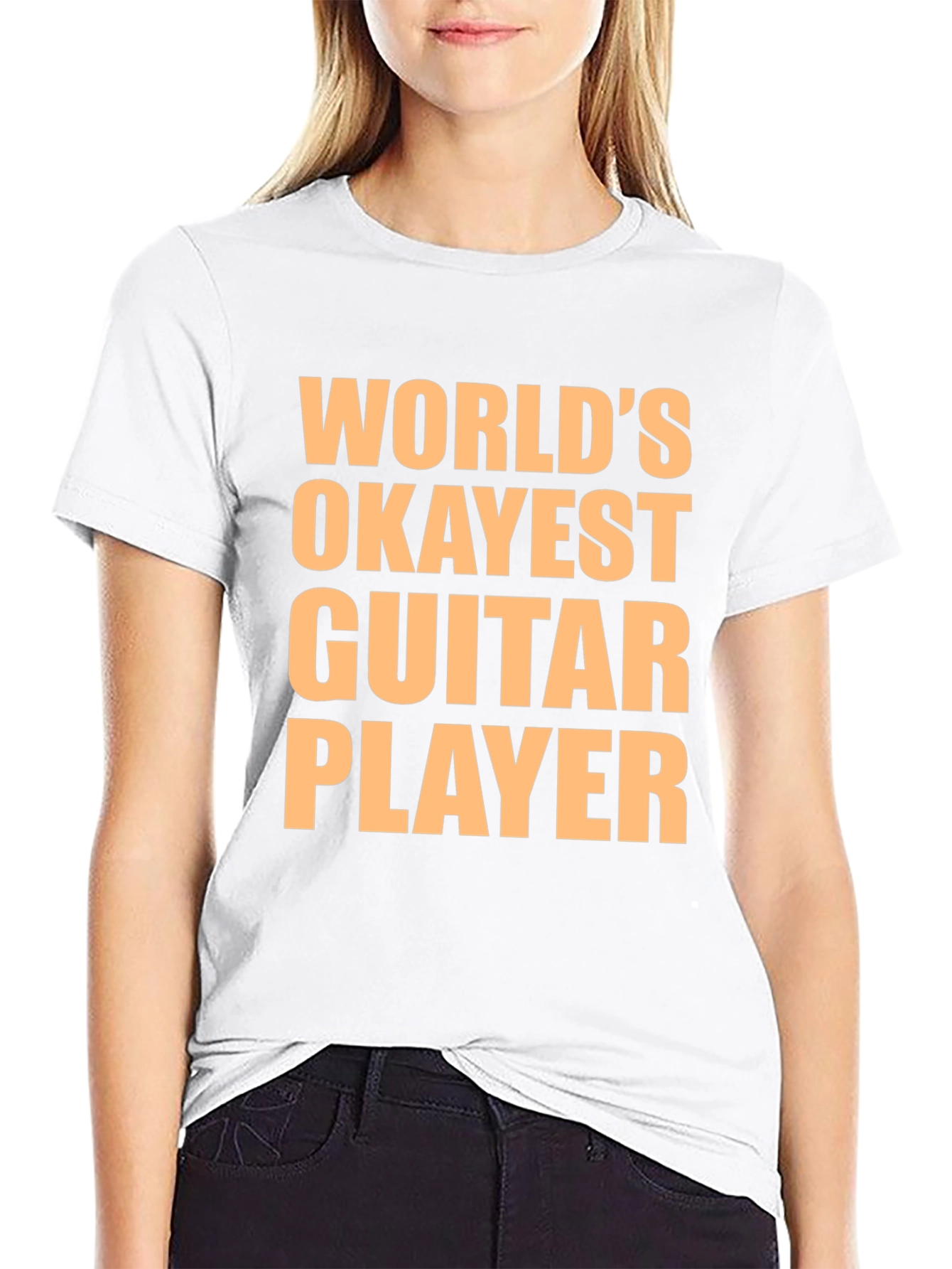 Worlds Okayest Guitar Player Graphic Tee