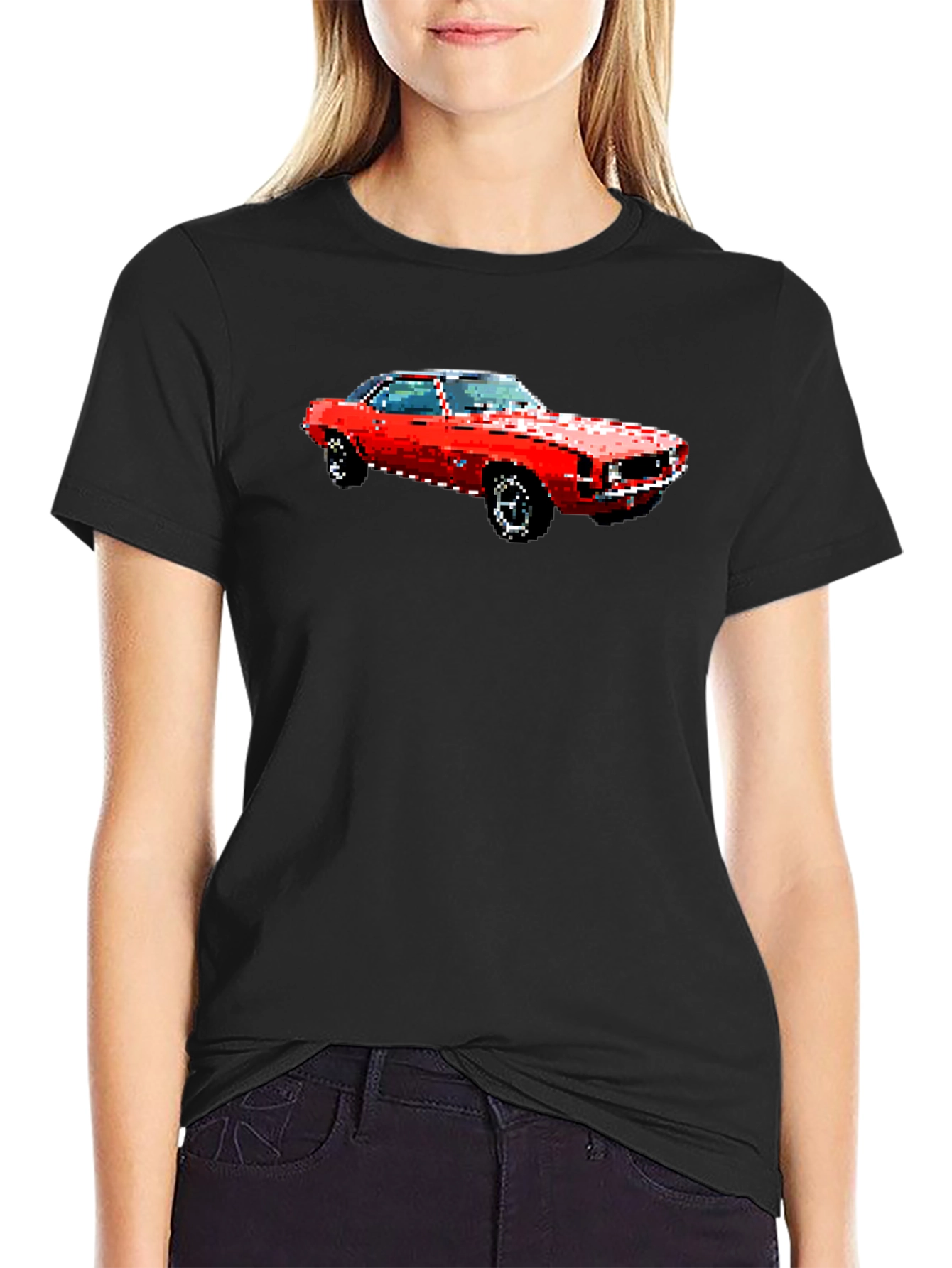Retro Car Graphic Tee - Classic Style