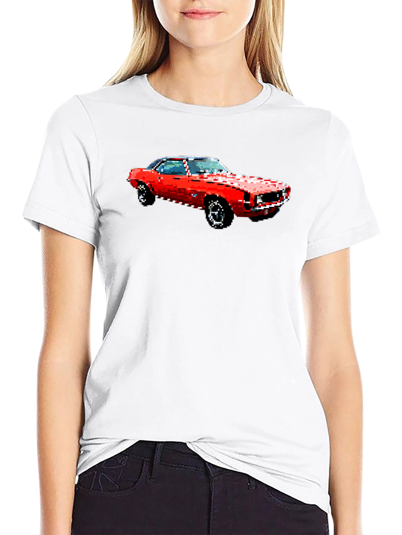 Retro Car Graphic Tee - Classic Style