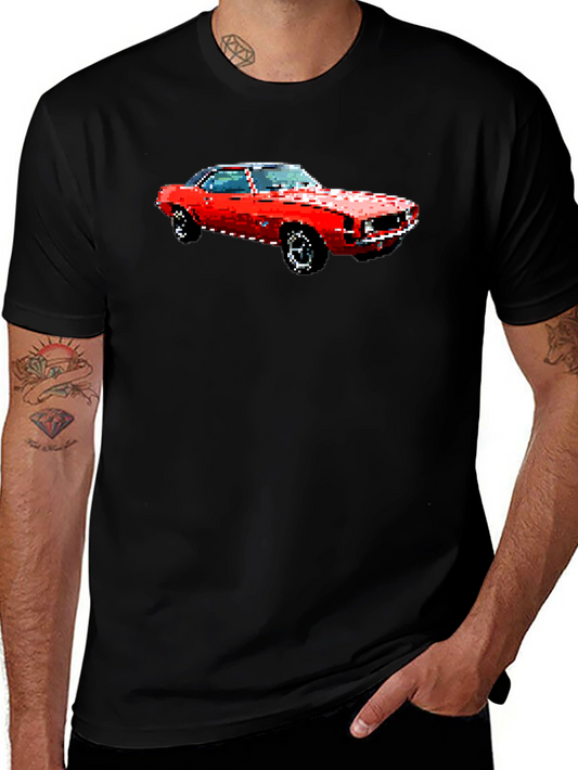 Retro Car Graphic Tee - Classic Style