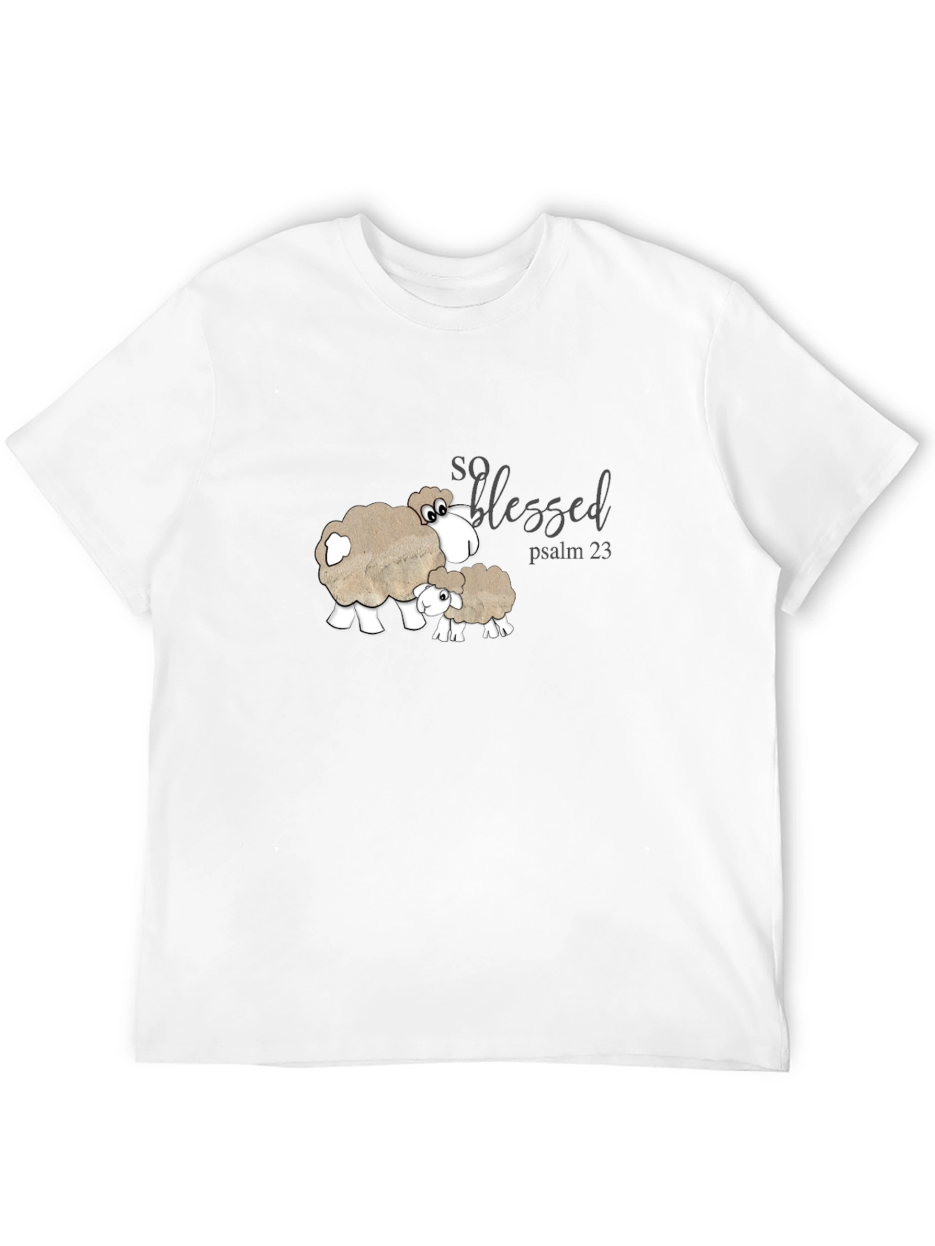 So Blessed Psalm 23 Sheep T-Shirt
