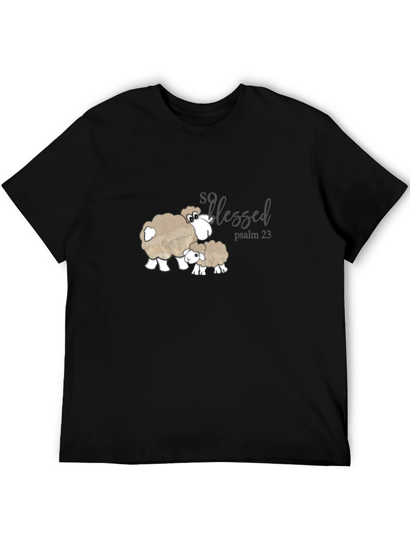 So Blessed Psalm 23 Sheep T-Shirt