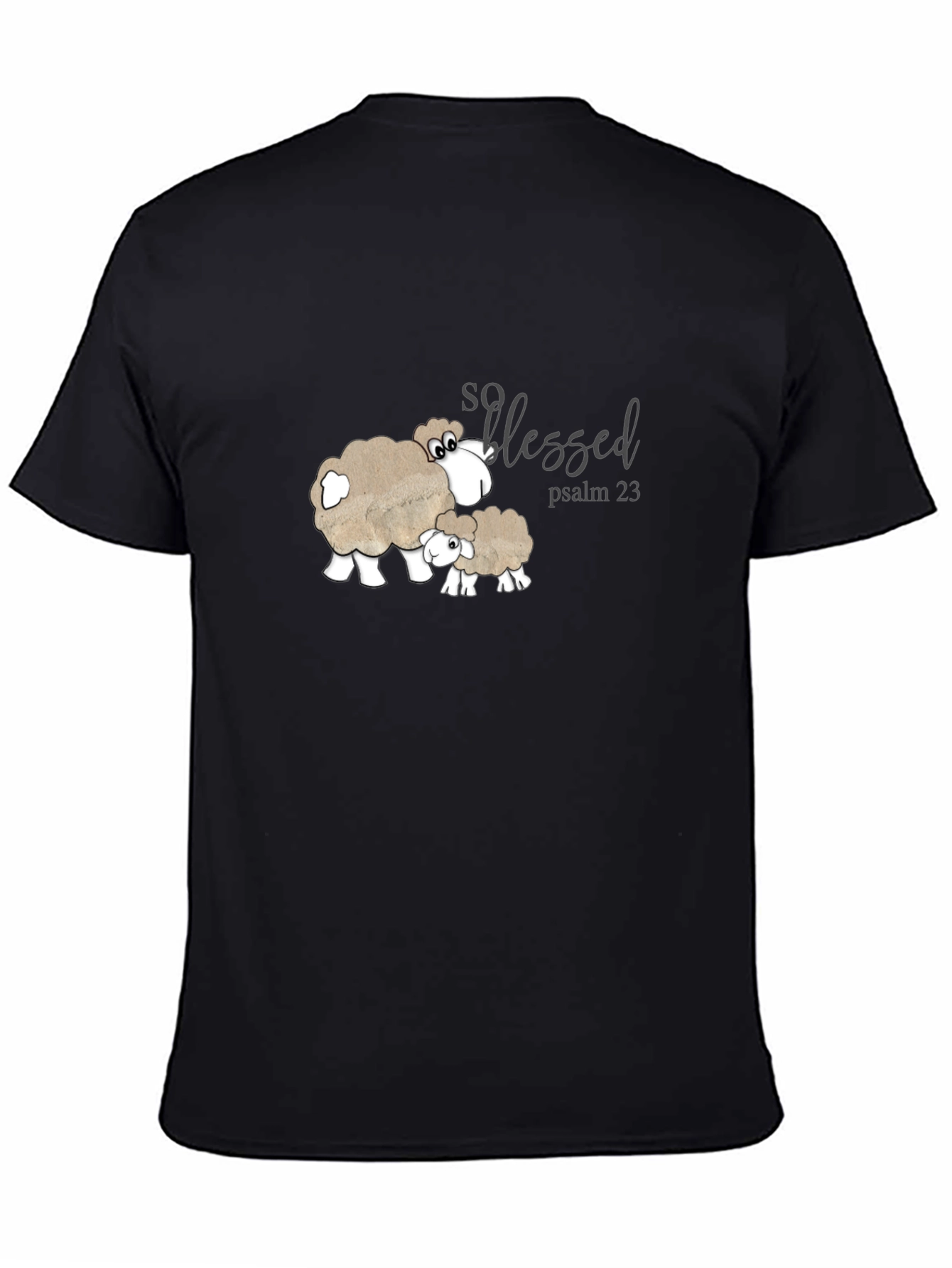 So Blessed Psalm 23 Sheep T-Shirt