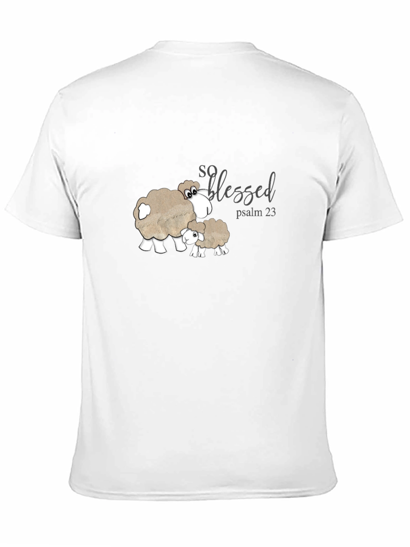 So Blessed Psalm 23 Sheep T-Shirt
