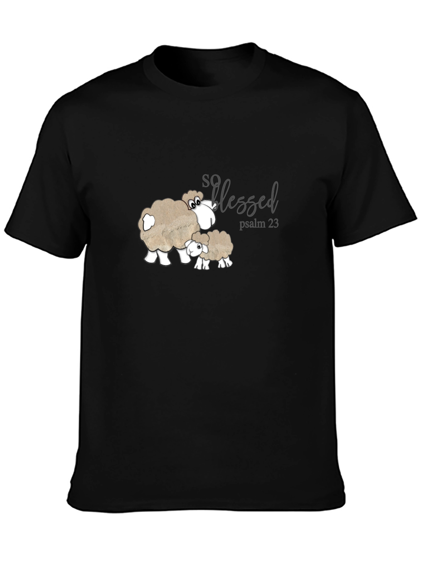 So Blessed Psalm 23 Sheep T-Shirt