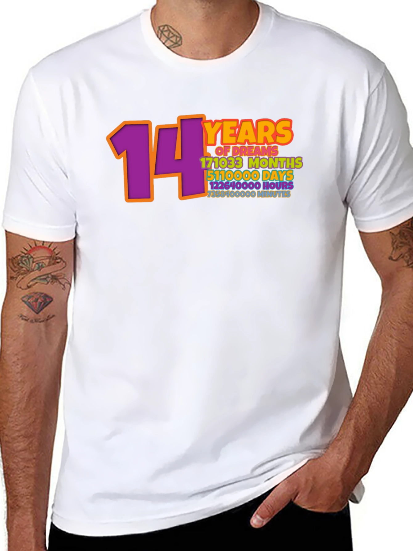 14 Years of Dreams Graphic T-Shirt