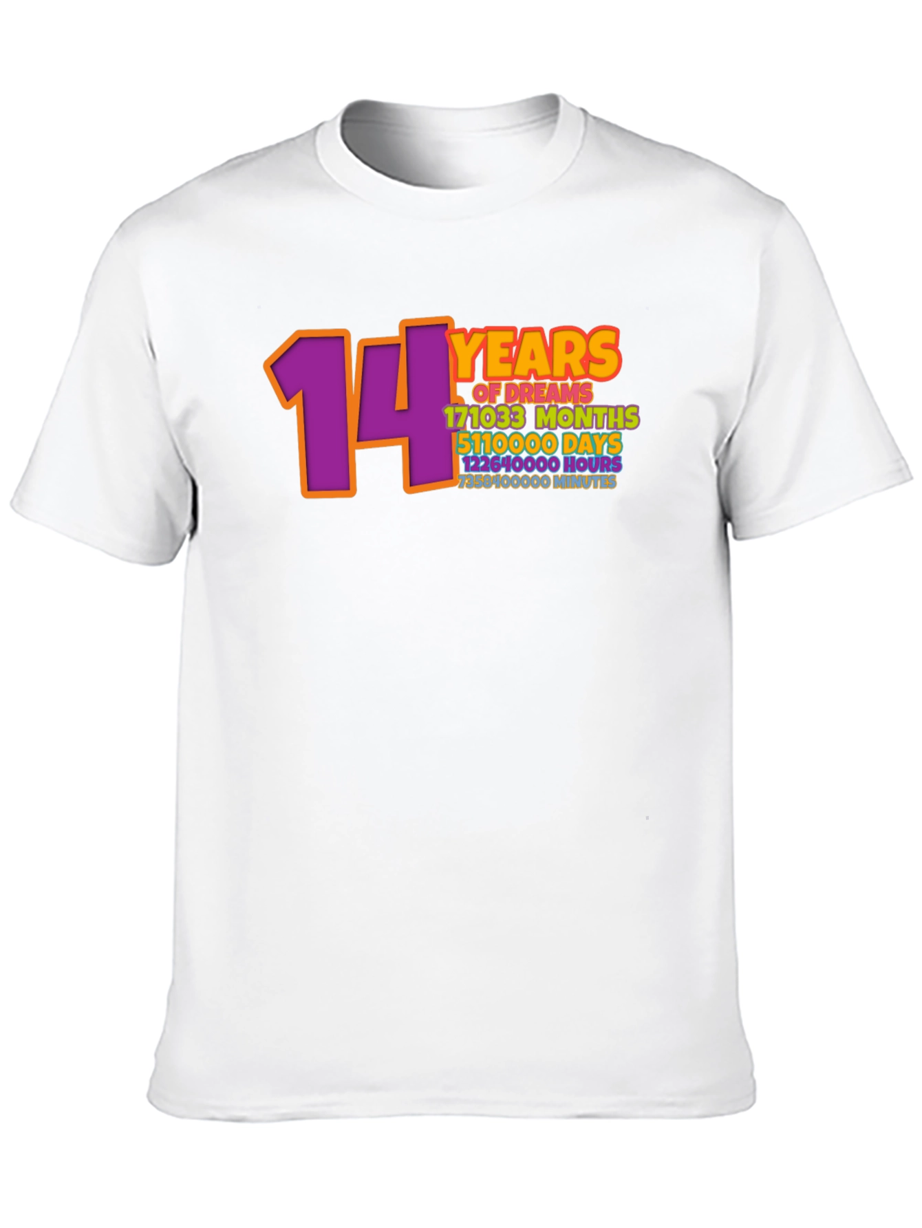 14 Years of Dreams Graphic T-Shirt