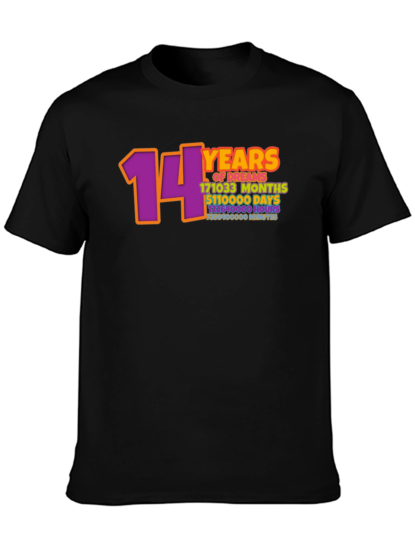14 Years of Dreams Graphic T-Shirt