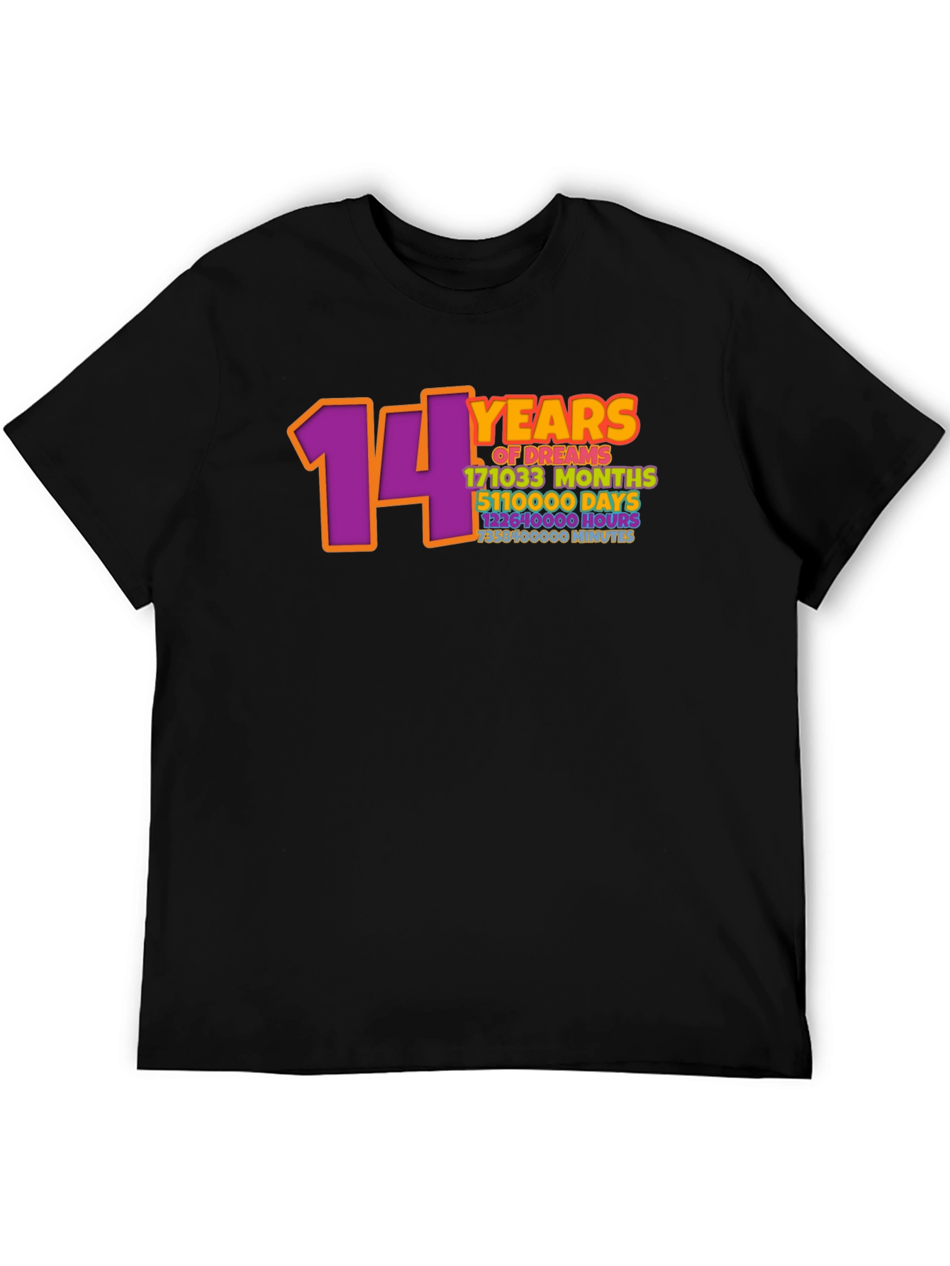 14 Years of Dreams Graphic T-Shirt