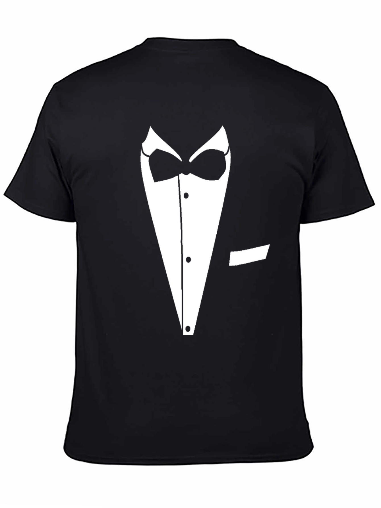 Tuxedo Graphic Tee - Classic Formal Design