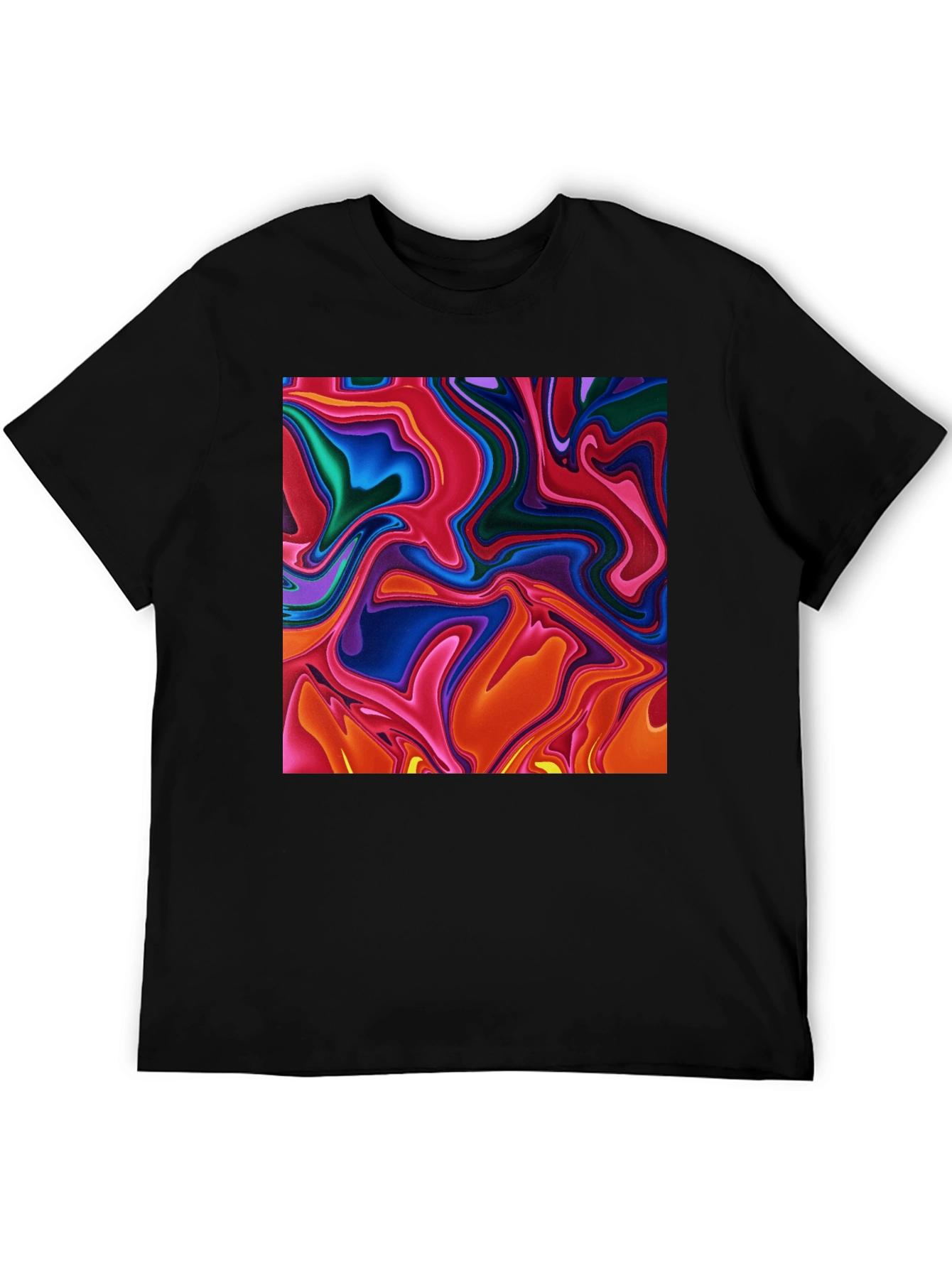 Abstract Swirl T-Shirt - Bold Statement Tee