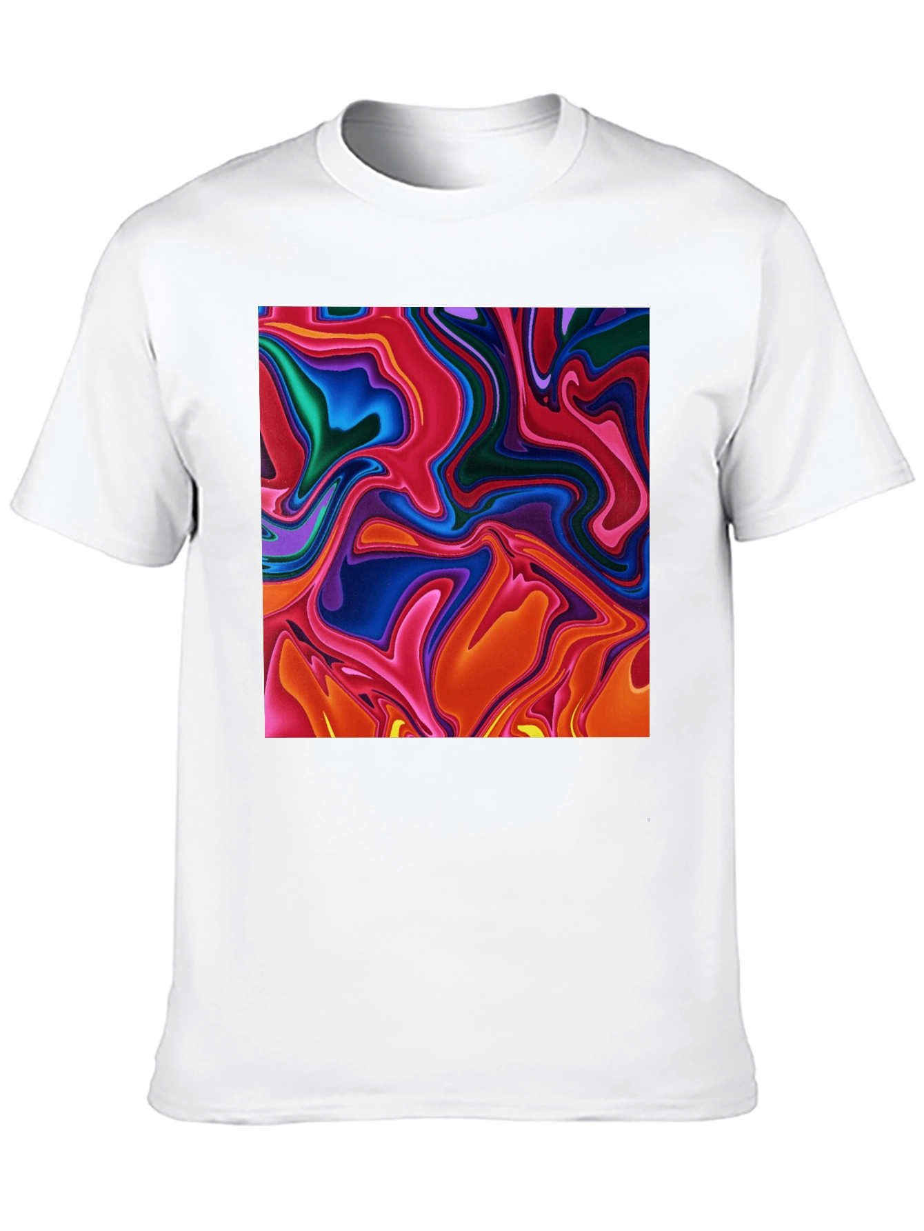 Abstract Swirl T-Shirt - Bold Statement Tee