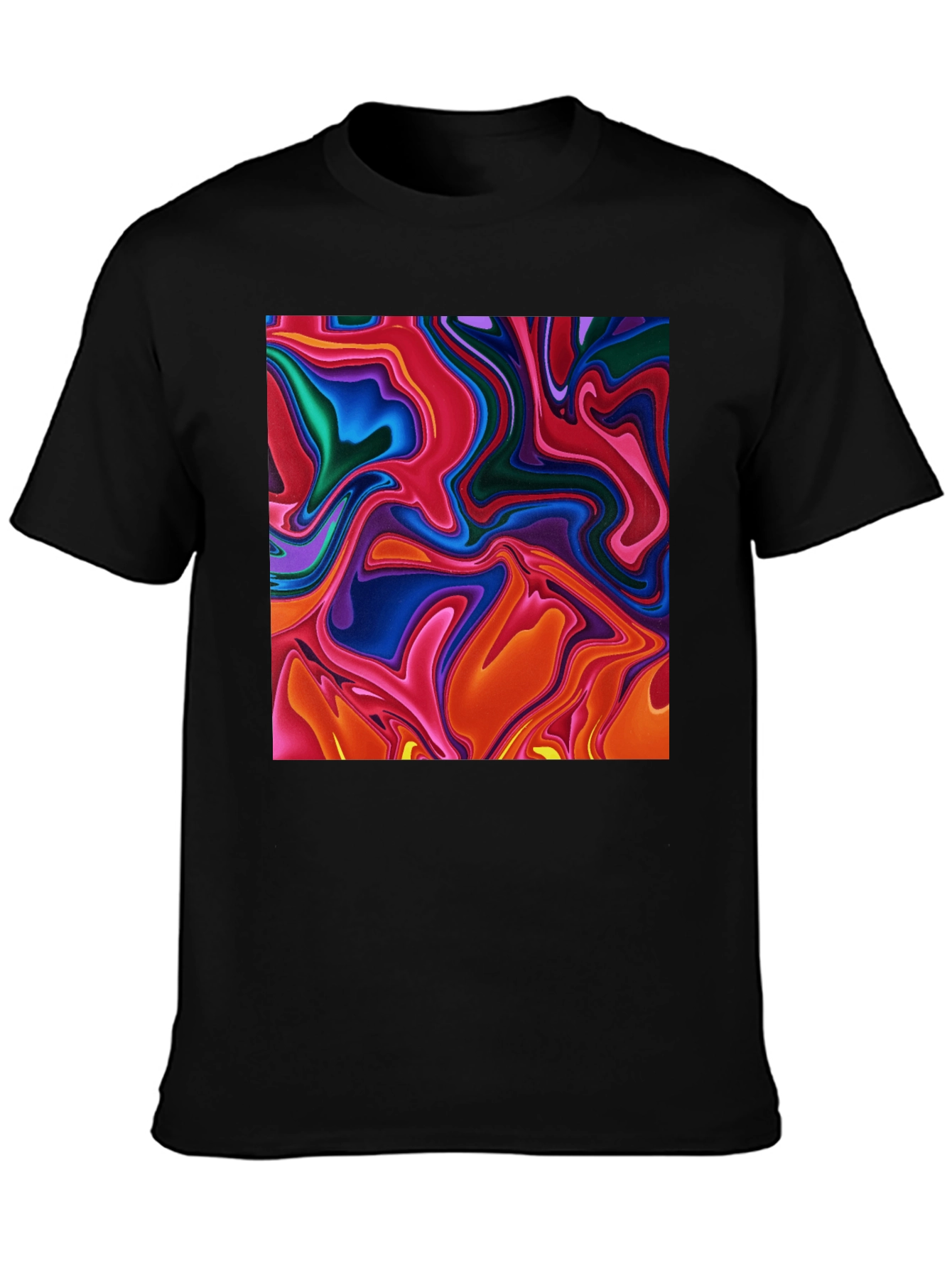 Abstract Swirl T-Shirt - Bold Statement Tee